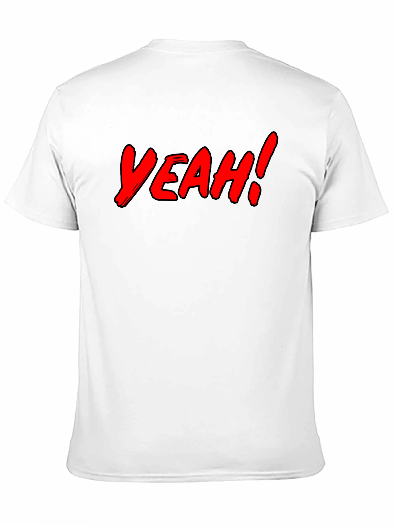 Yeah! Graphic Print Black T-Shirt