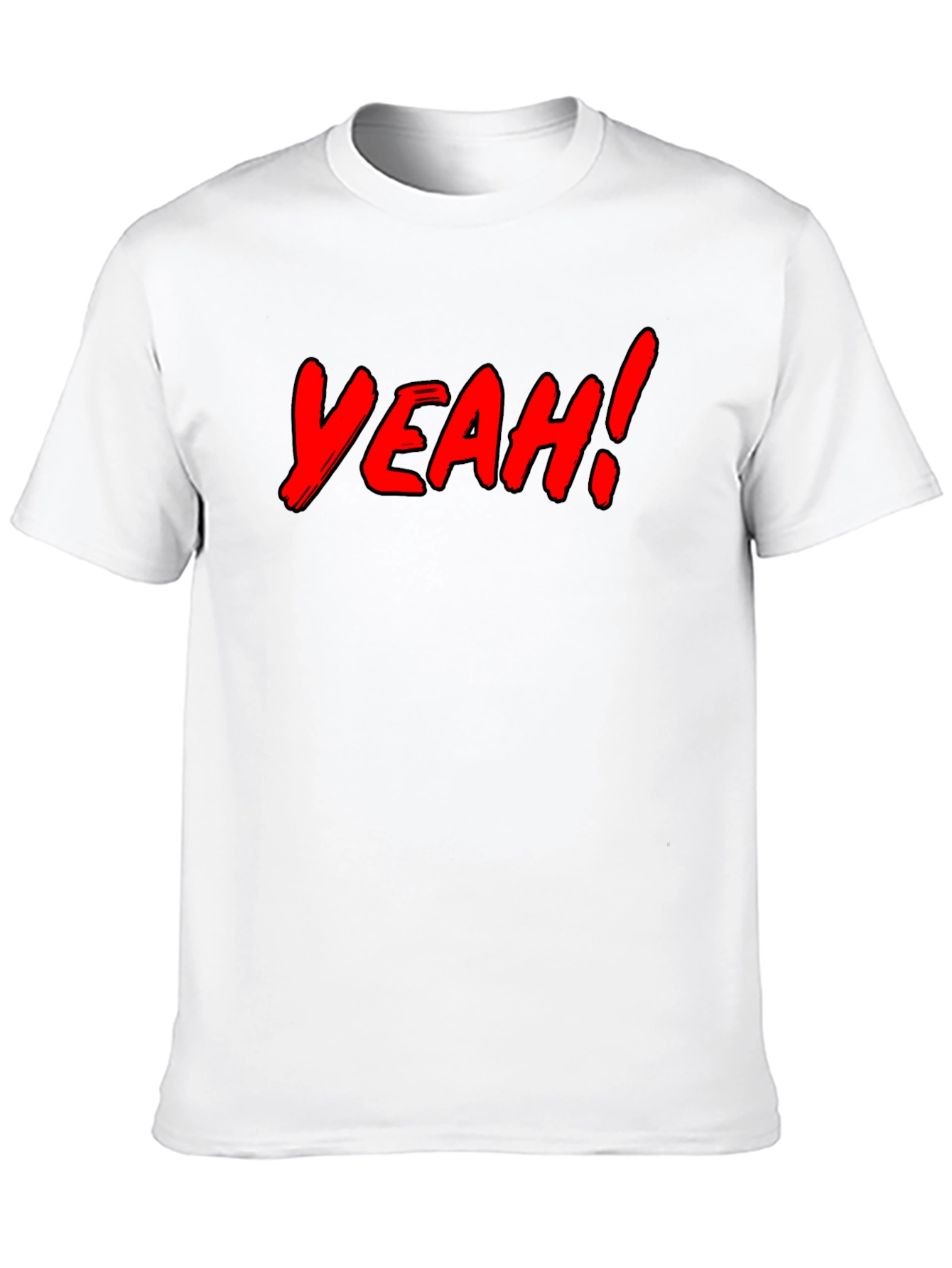 Yeah! Graphic Print Black T-Shirt