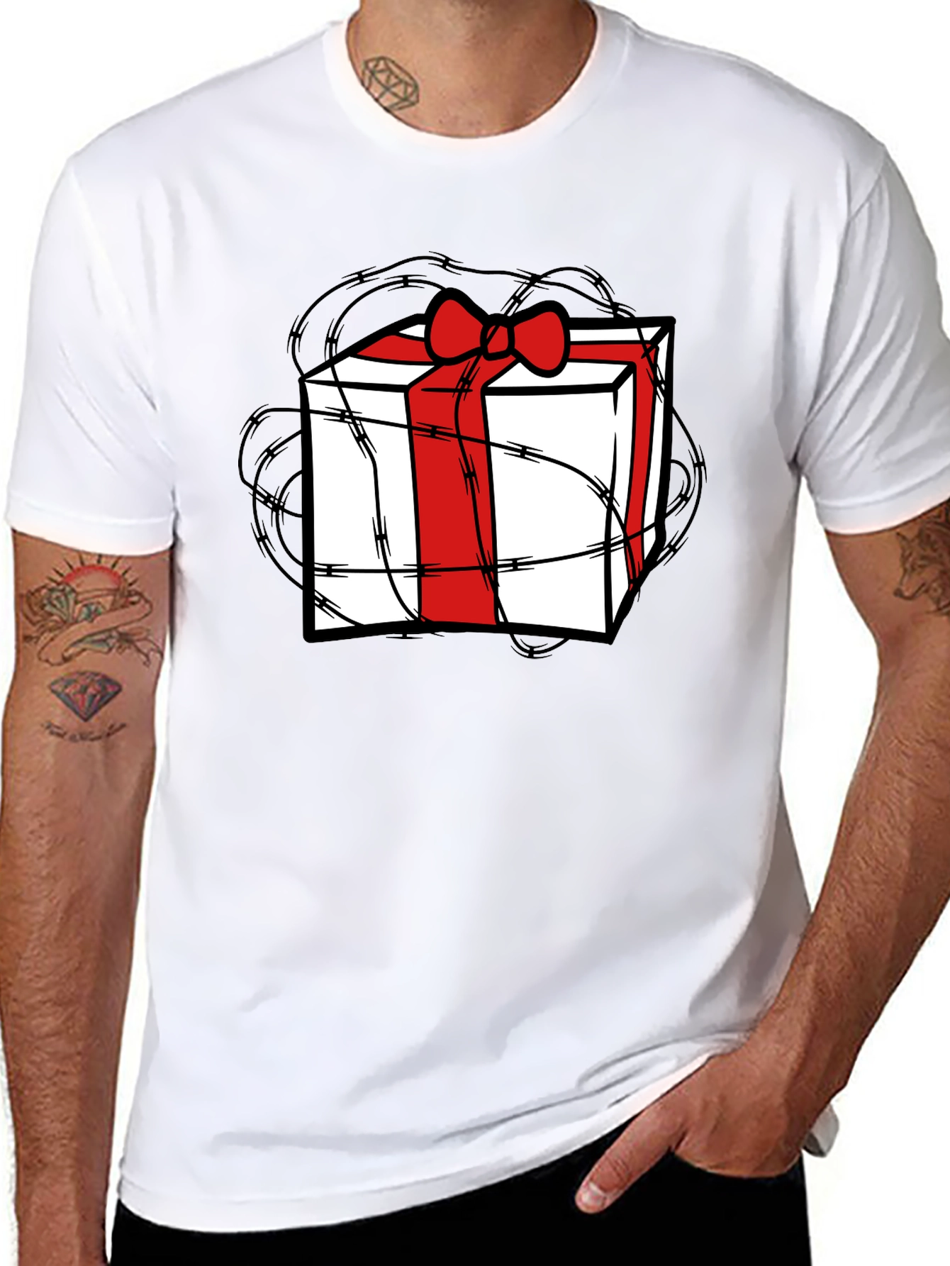 Barbed Wire Gift T-Shirt