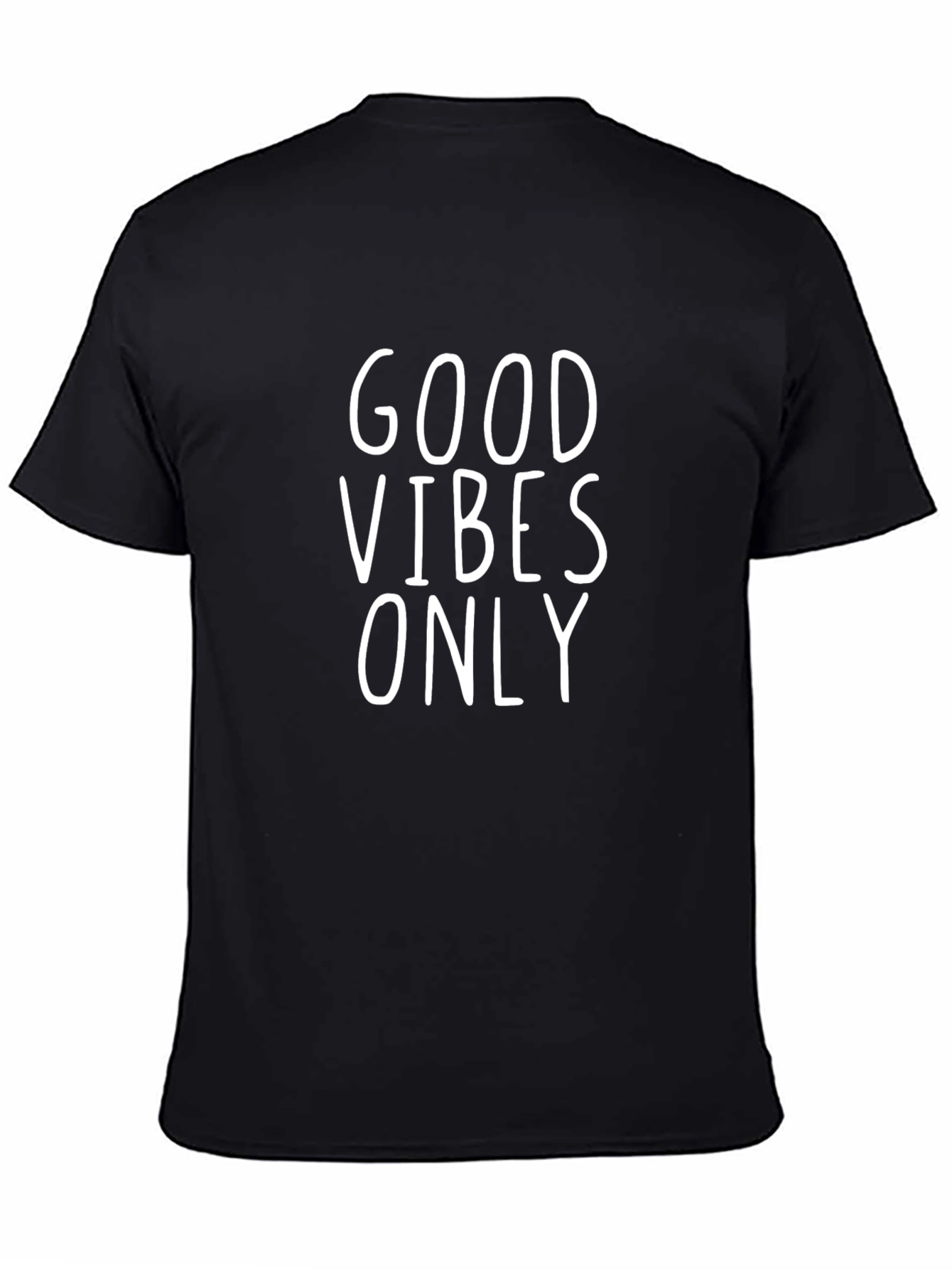 Good Vibes Only Graphic Tee - Black