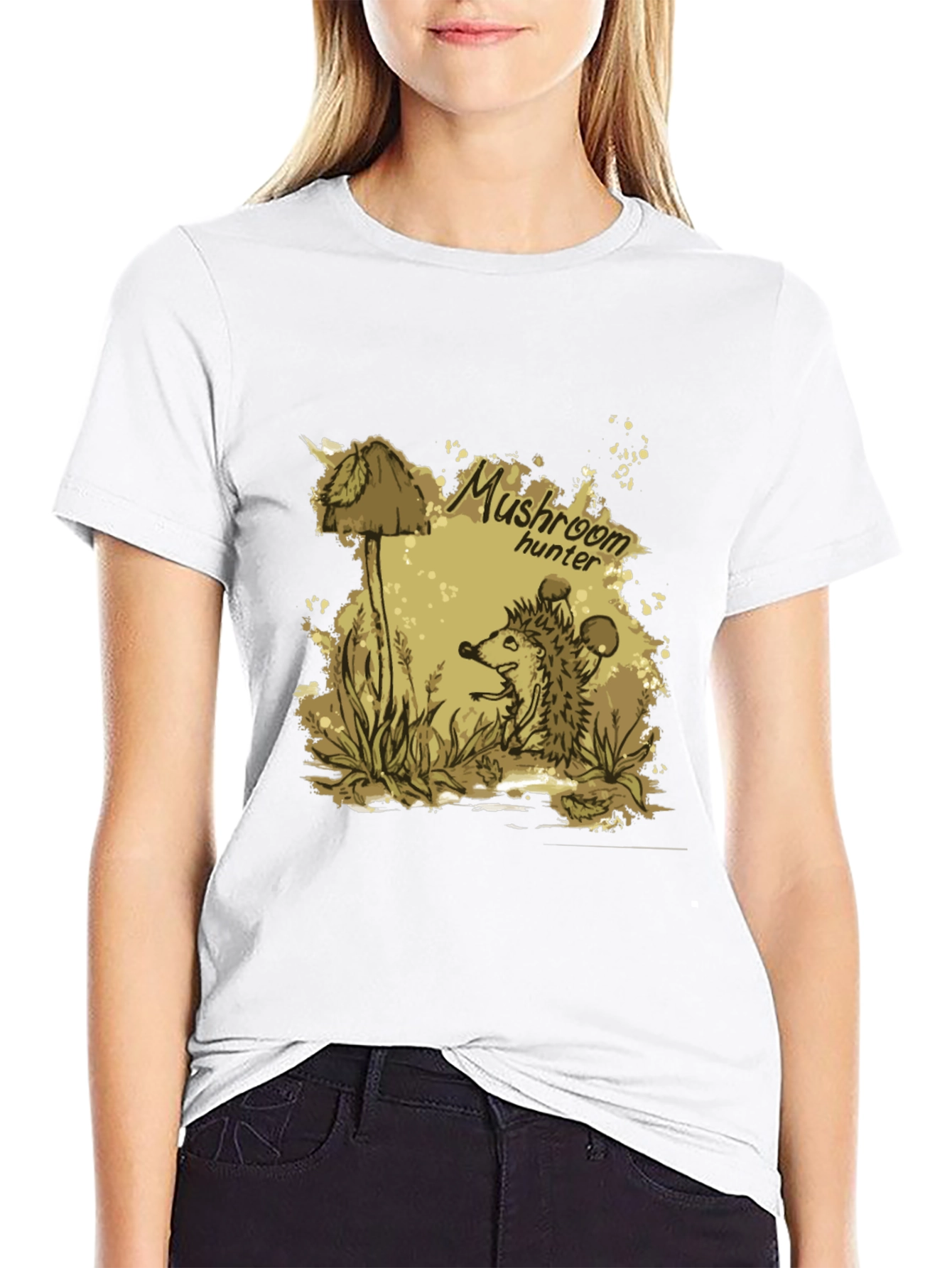 Mushroom Hunter T-Shirt - Unique Graphic Tee