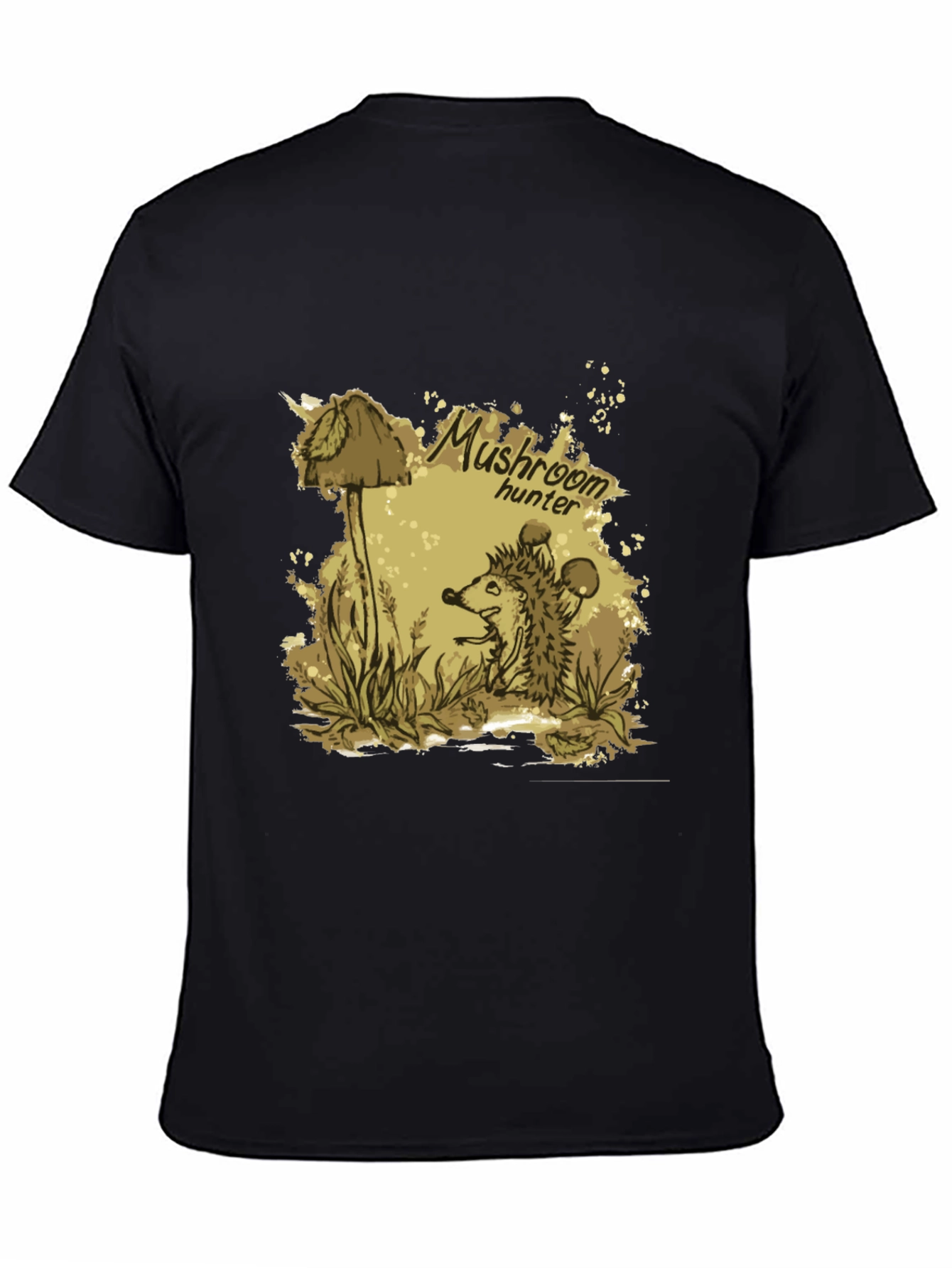 Mushroom Hunter T-Shirt - Unique Graphic Tee