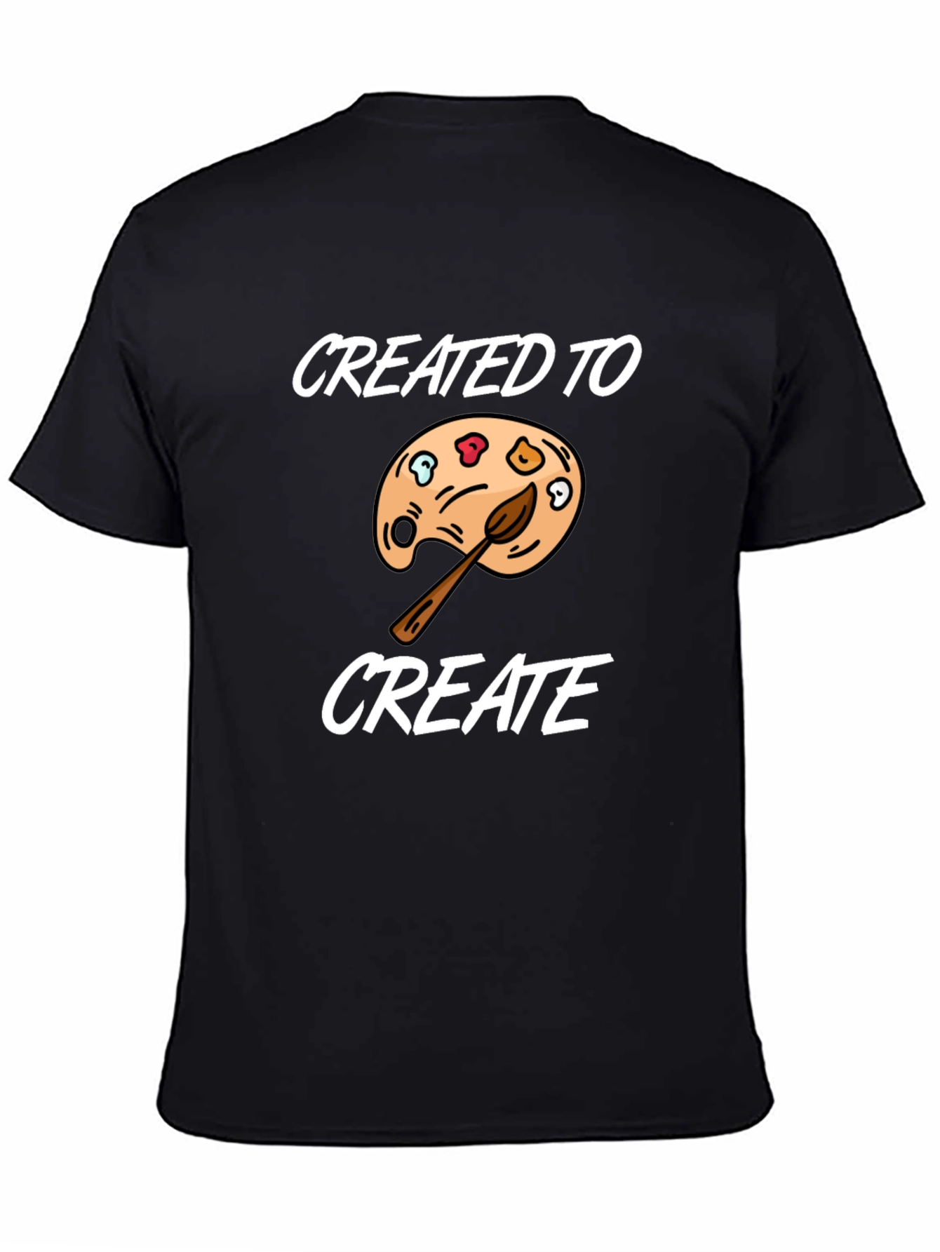 Created to Create Artist Palette T-Shirt
