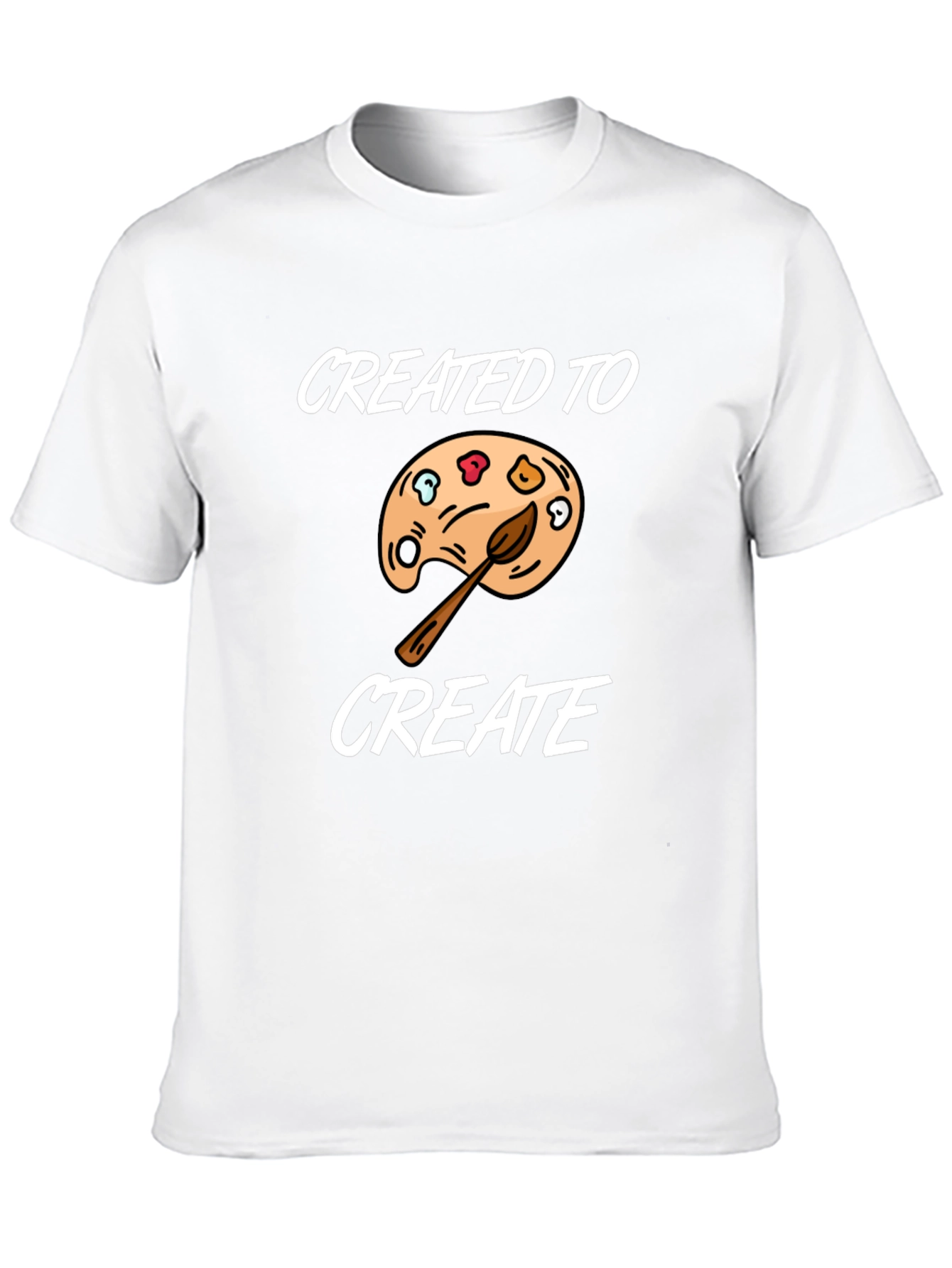 Created to Create Artist Palette T-Shirt