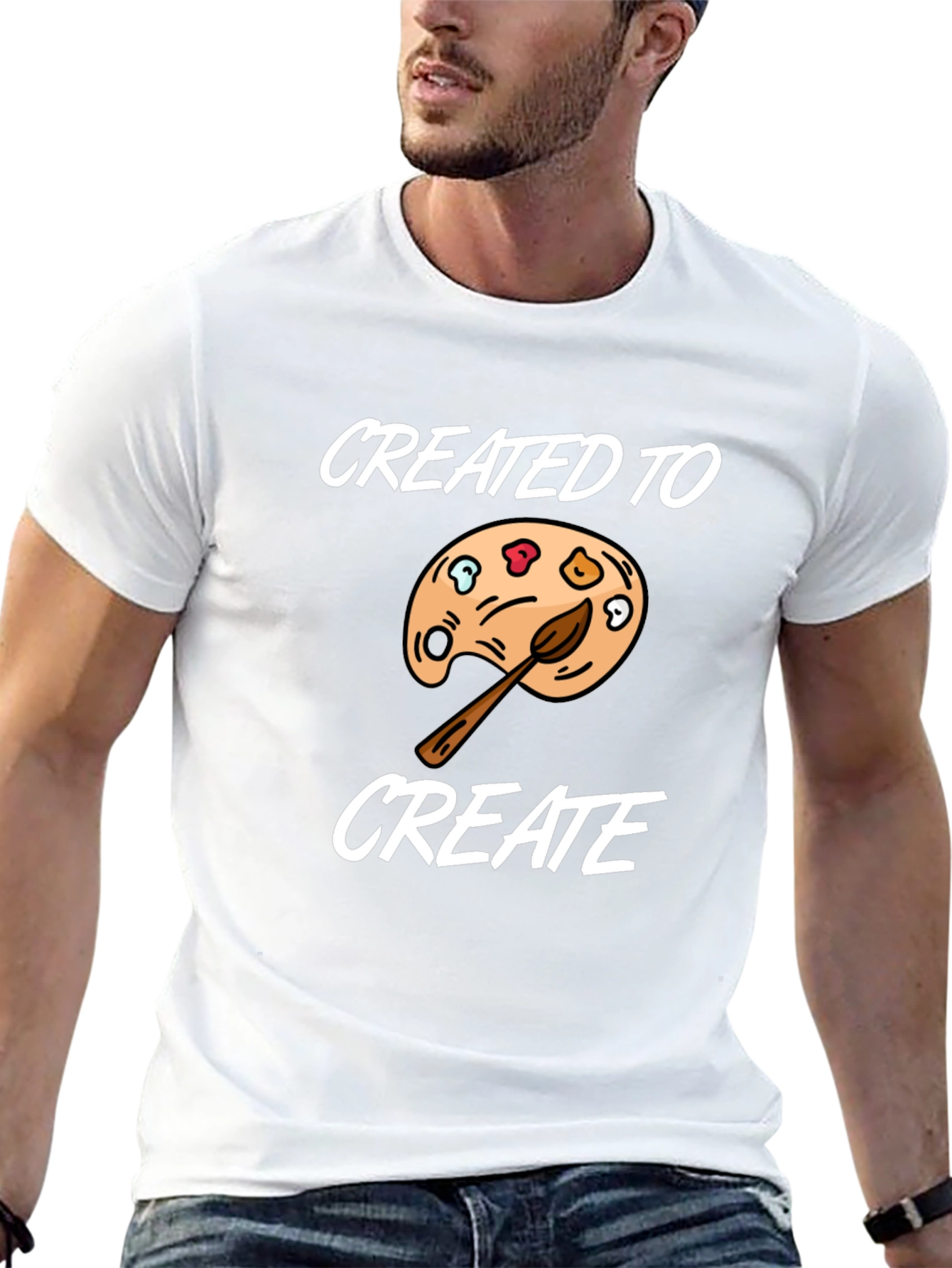 Created to Create Artist Palette T-Shirt