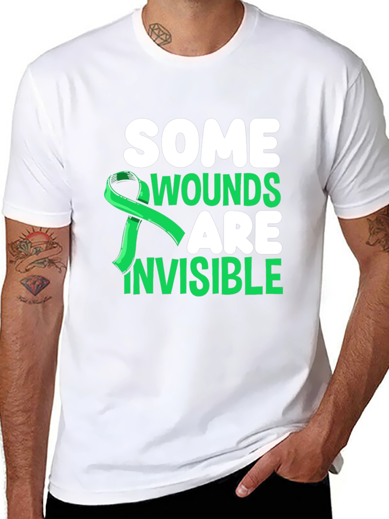 Invisible Wounds Awareness T-Shirt