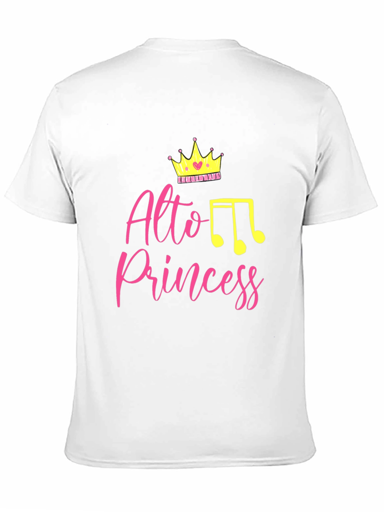 Alto Princess Graphic Tee - Music Lovers Shirt
