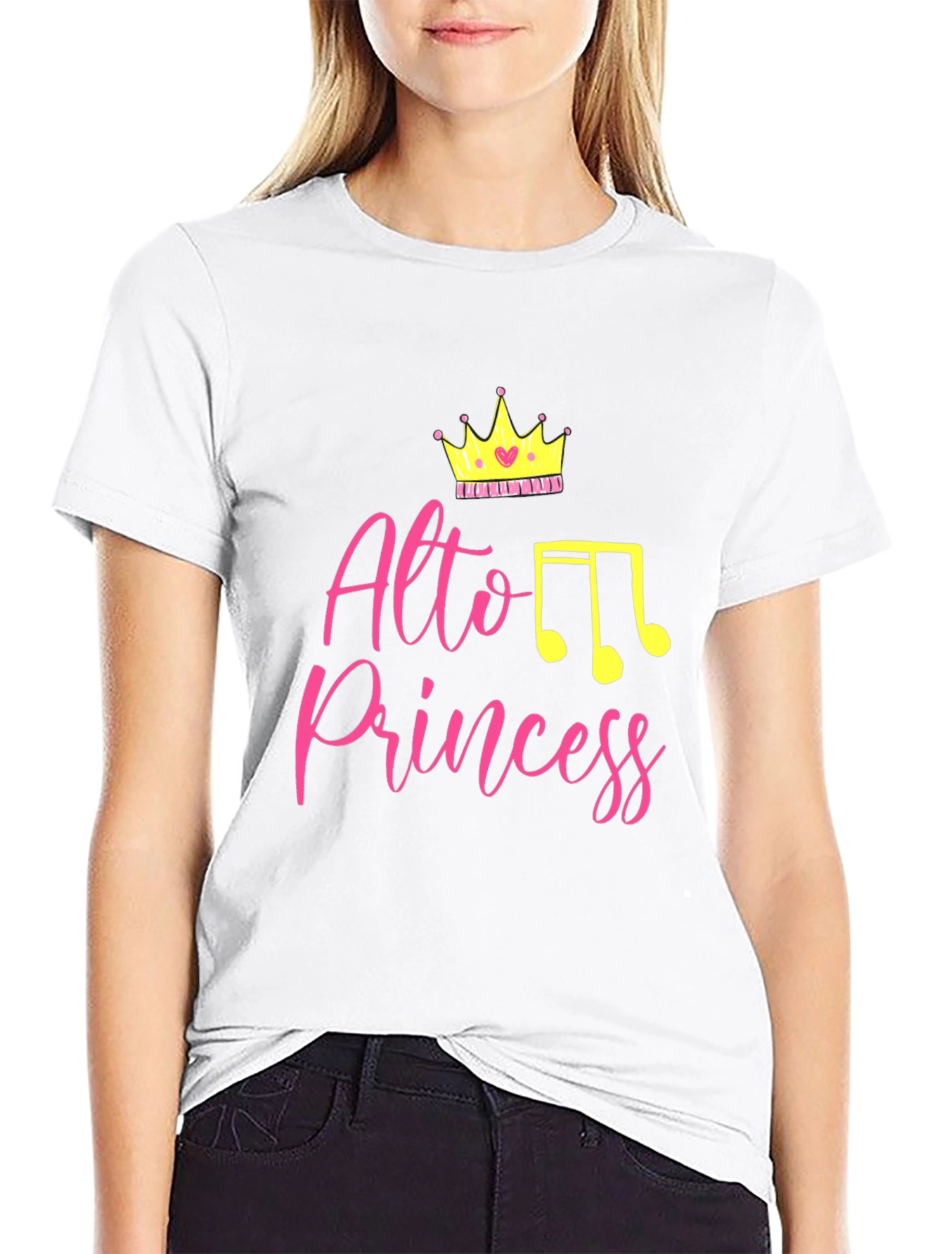 Alto Princess Graphic Tee - Music Lovers Shirt