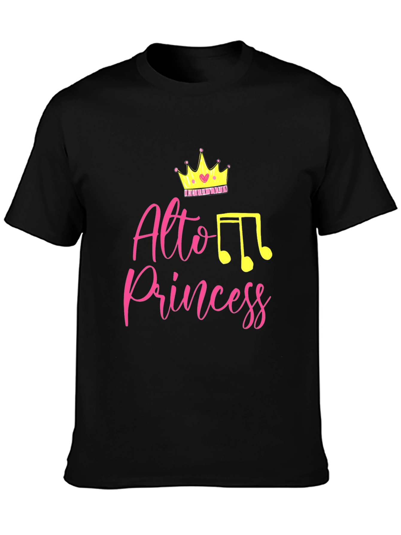 Alto Princess Graphic Tee - Music Lovers Shirt