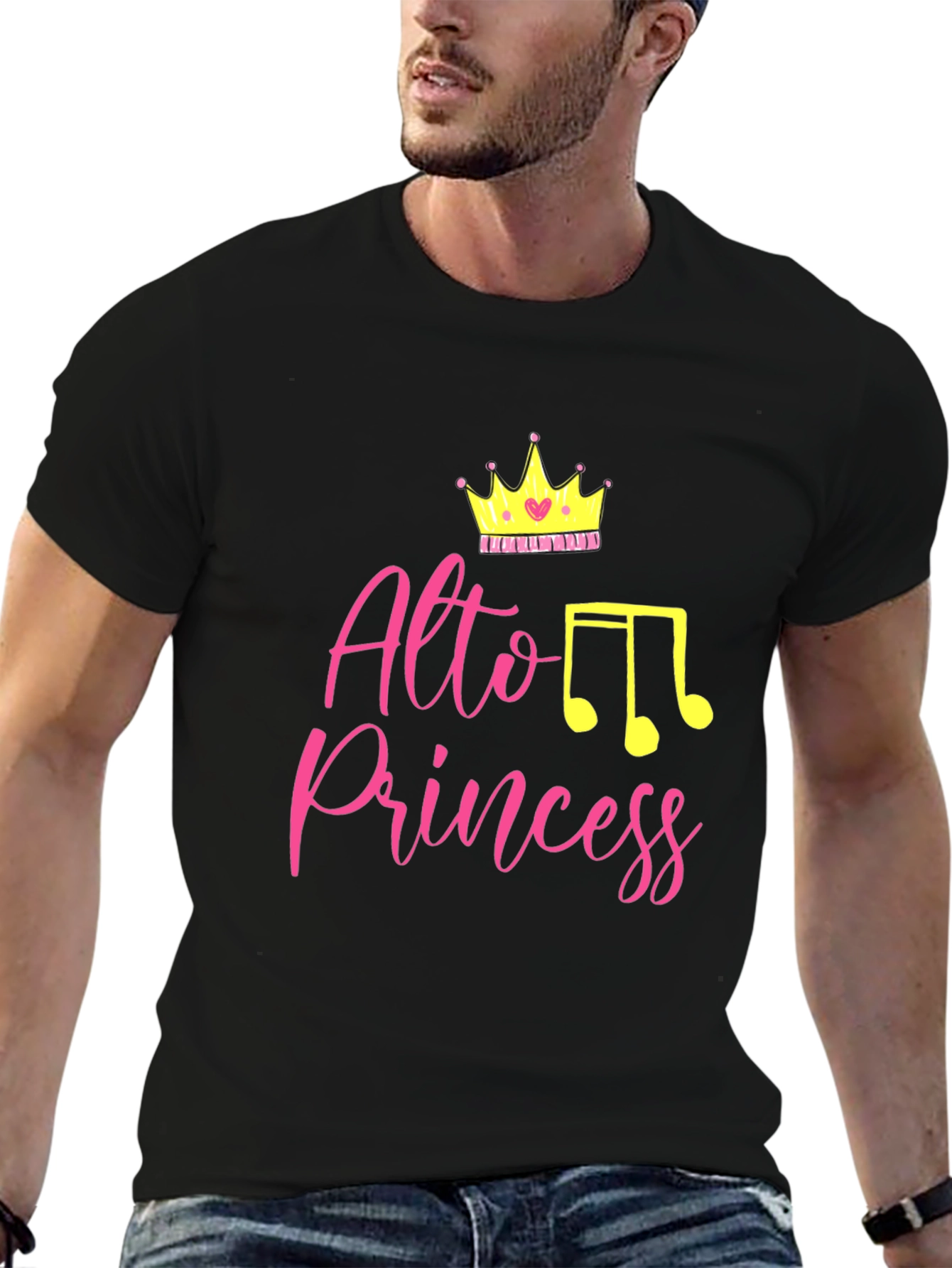 Alto Princess Graphic Tee - Music Lovers Shirt