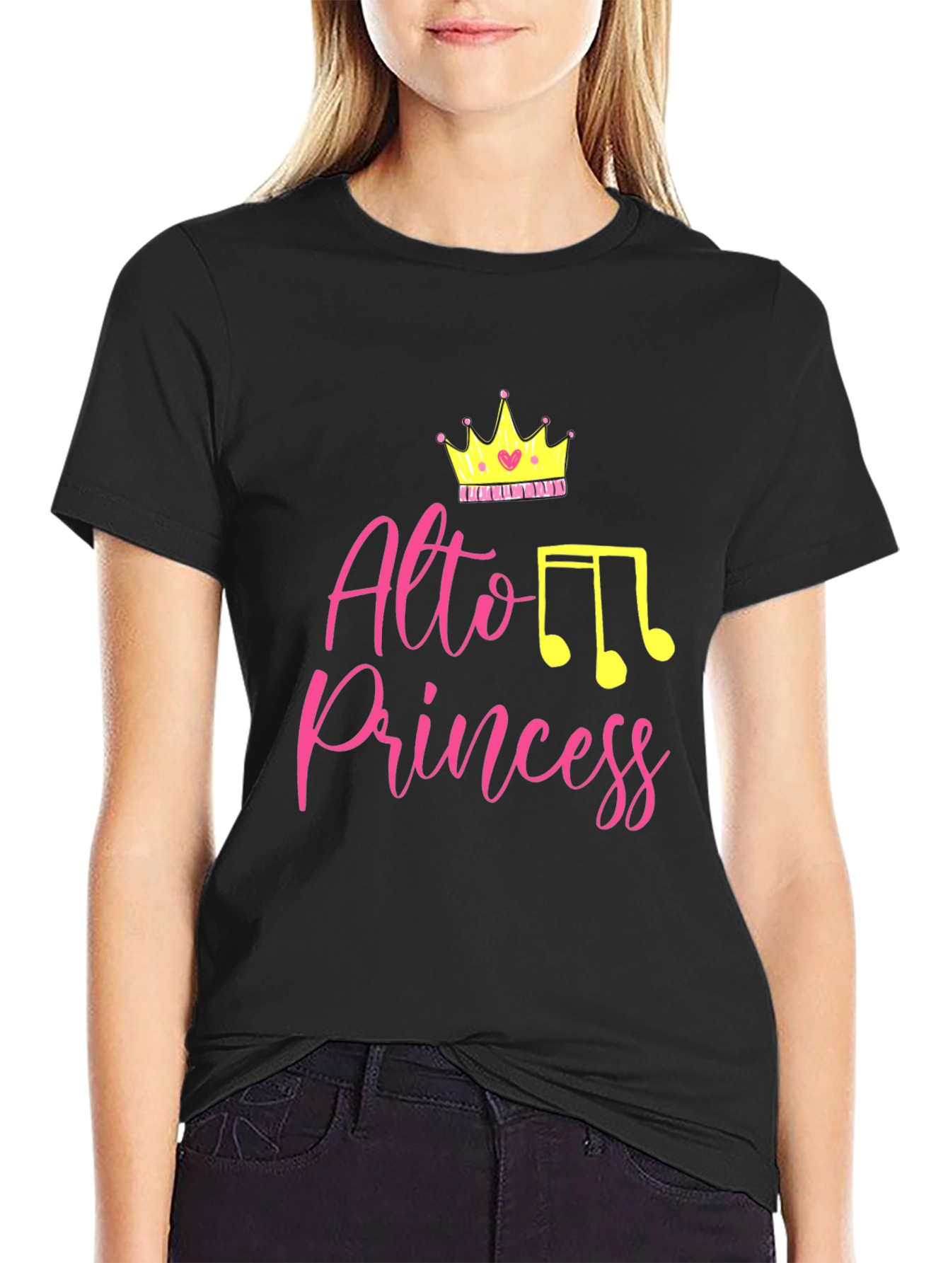 Alto Princess Graphic Tee - Music Lovers Shirt