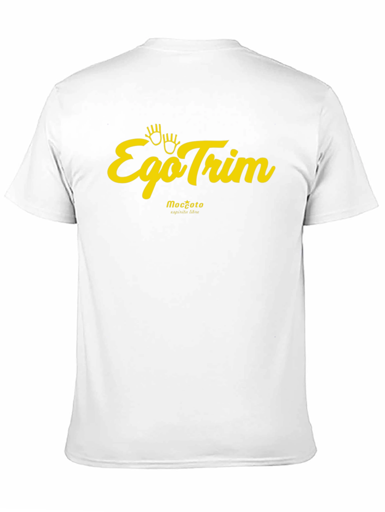EgoTrim Graphic Tee - Black Cotton Blend