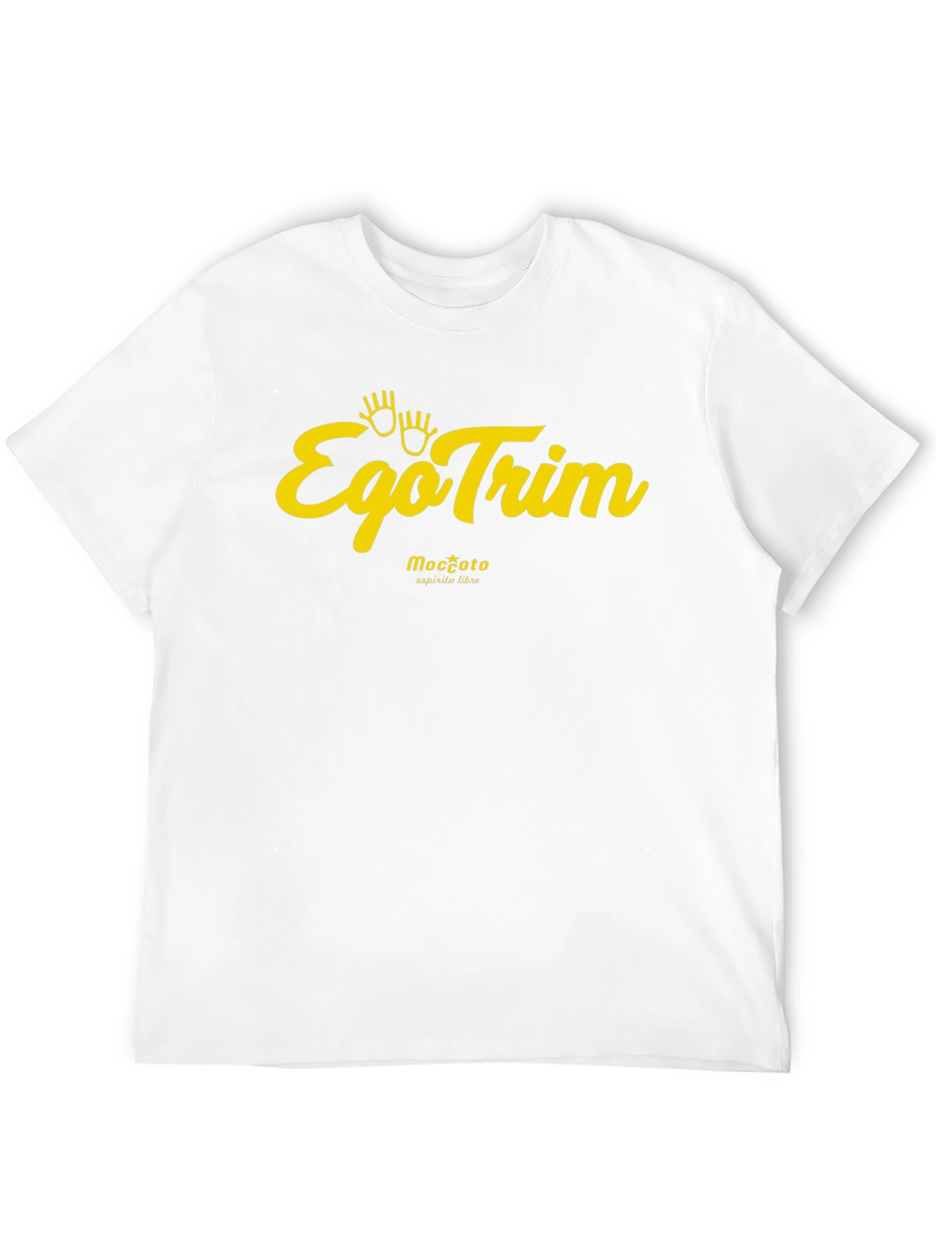 EgoTrim Graphic Tee - Black Cotton Blend