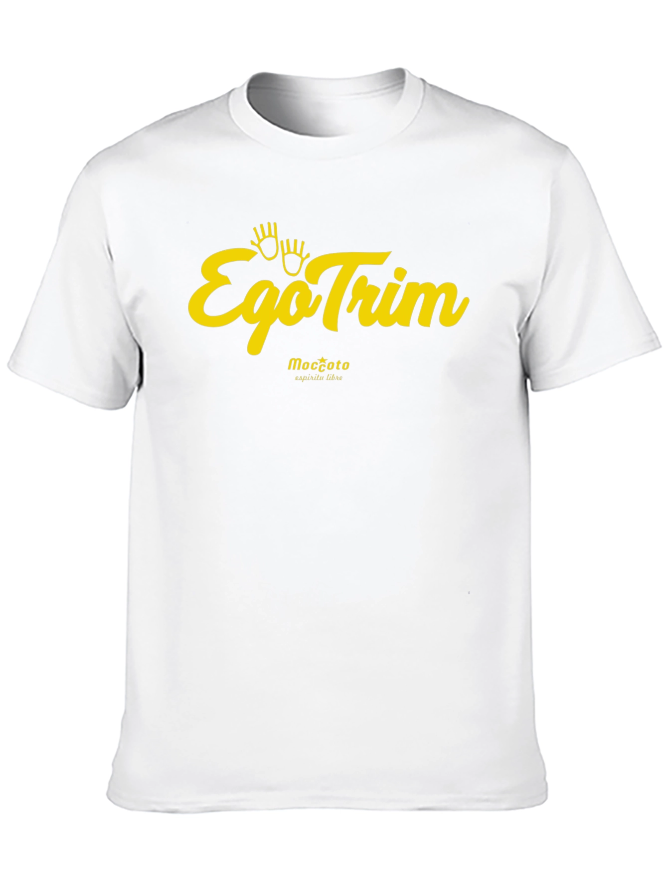 EgoTrim Graphic Tee - Black Cotton Blend