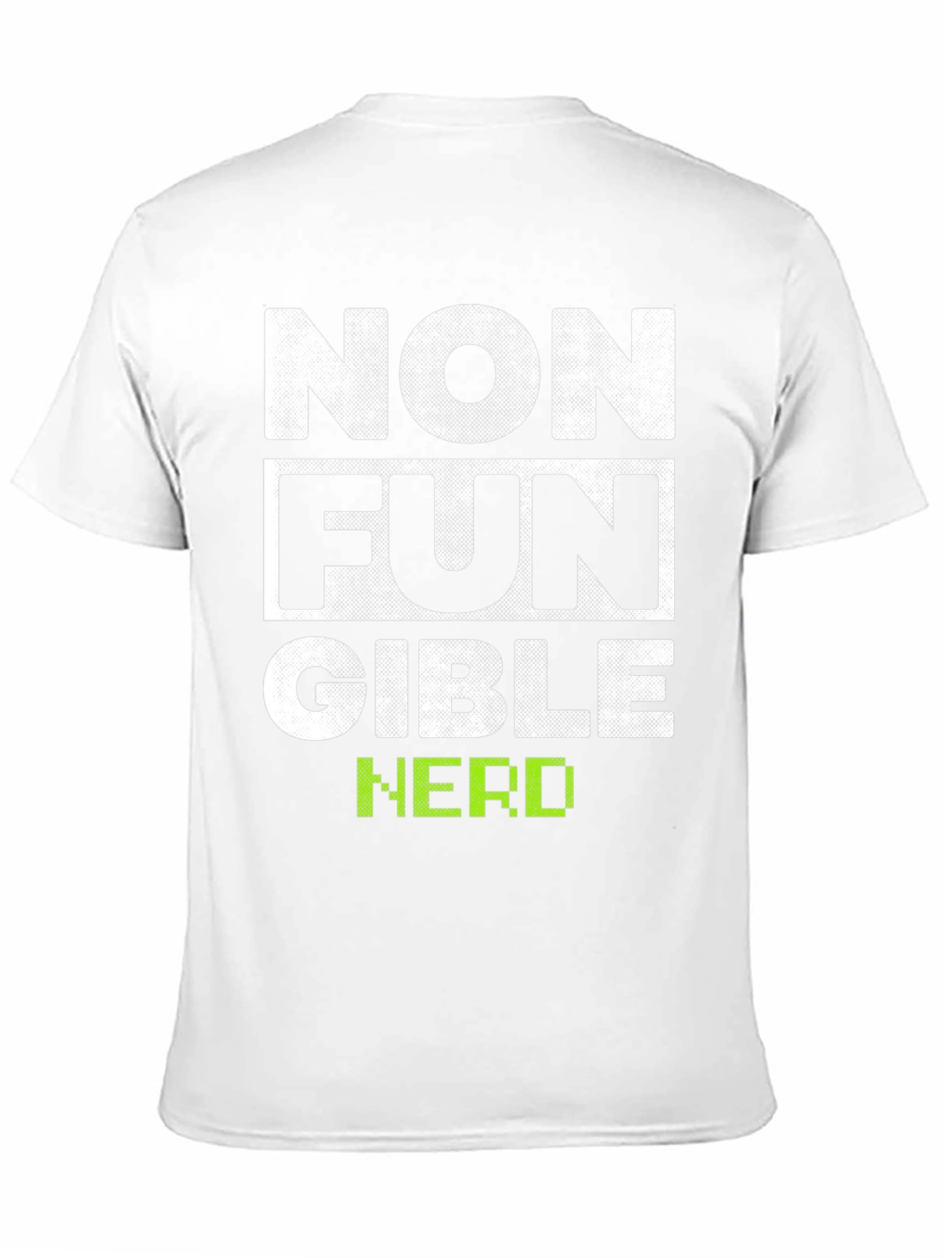 Non-Fungible Nerd T-Shirt Crypto Blockchain NFT