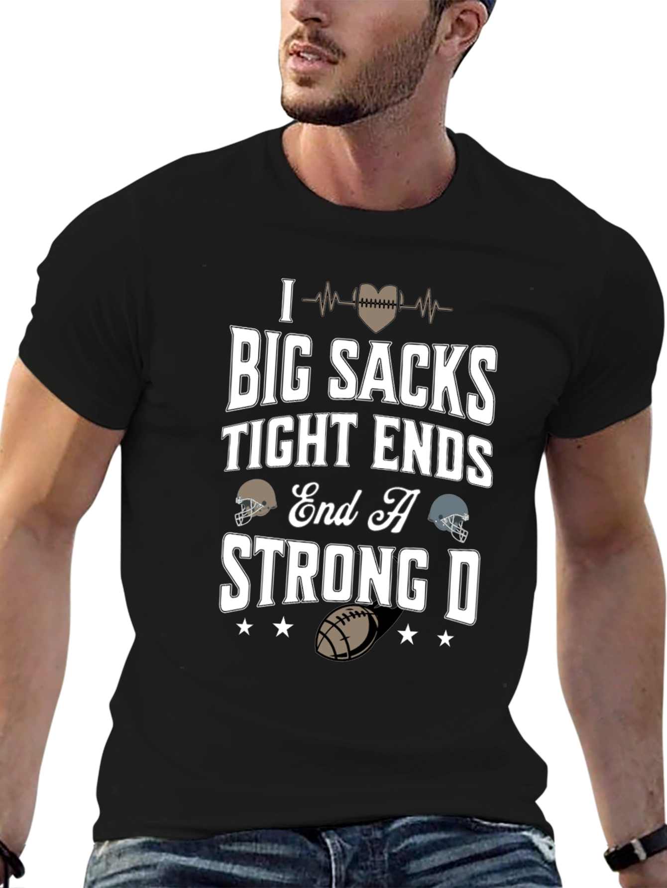 Big Sacks Tight Ends T-Shirt