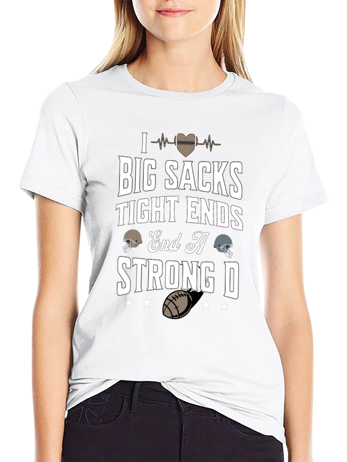 Big Sacks Tight Ends T-Shirt