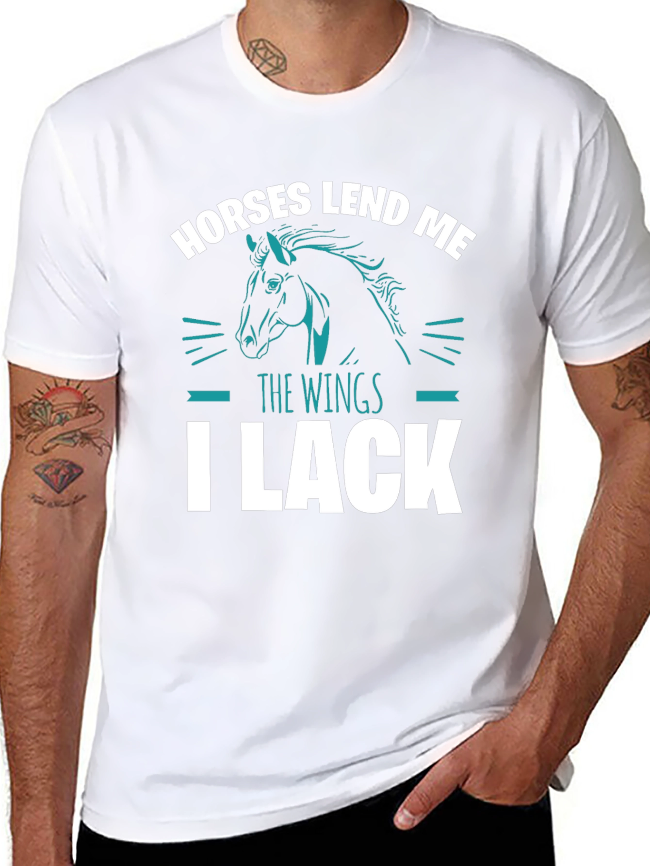 Horses Lend Me The Wings I Lack T-Shirt