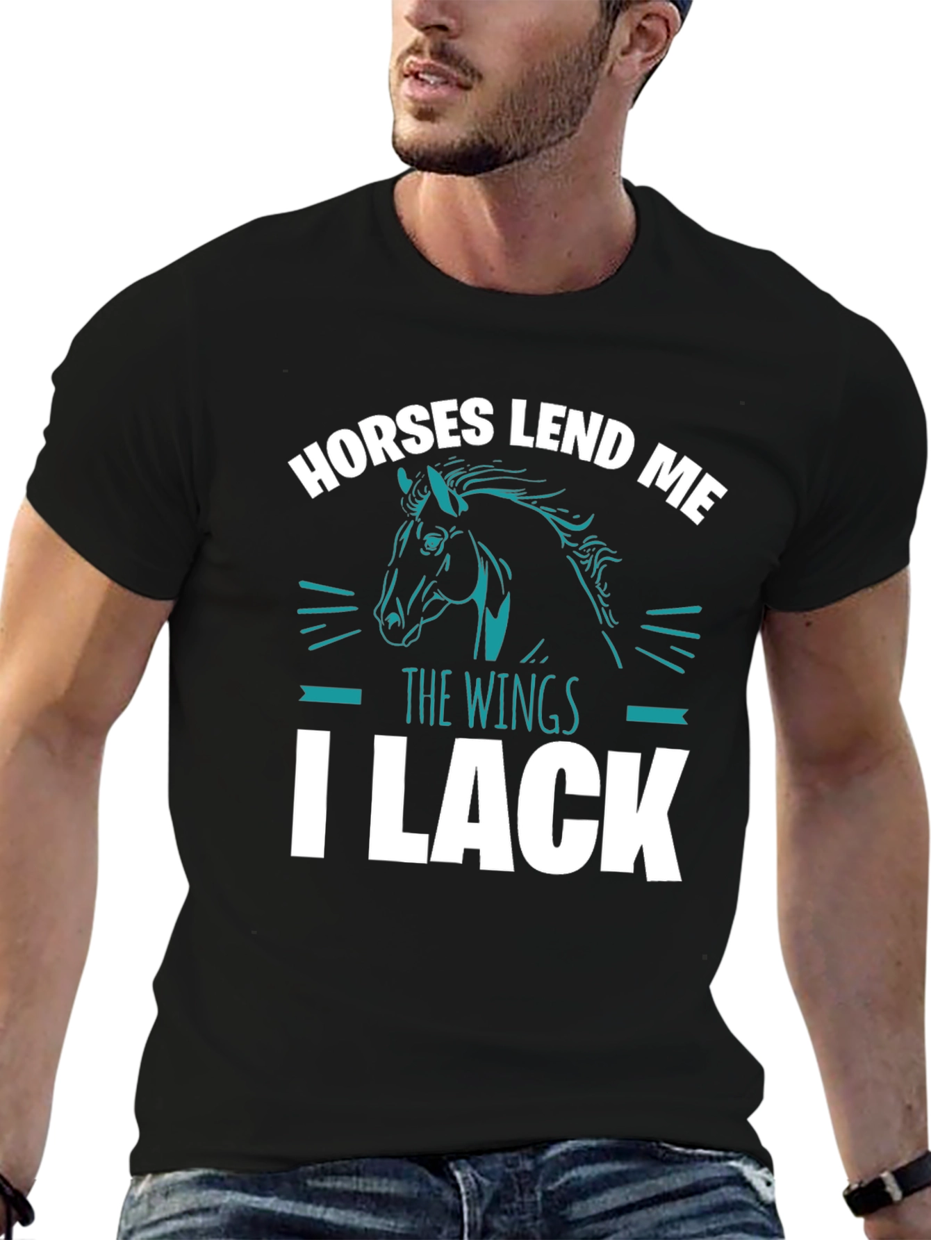 Horses Lend Me The Wings I Lack T-Shirt