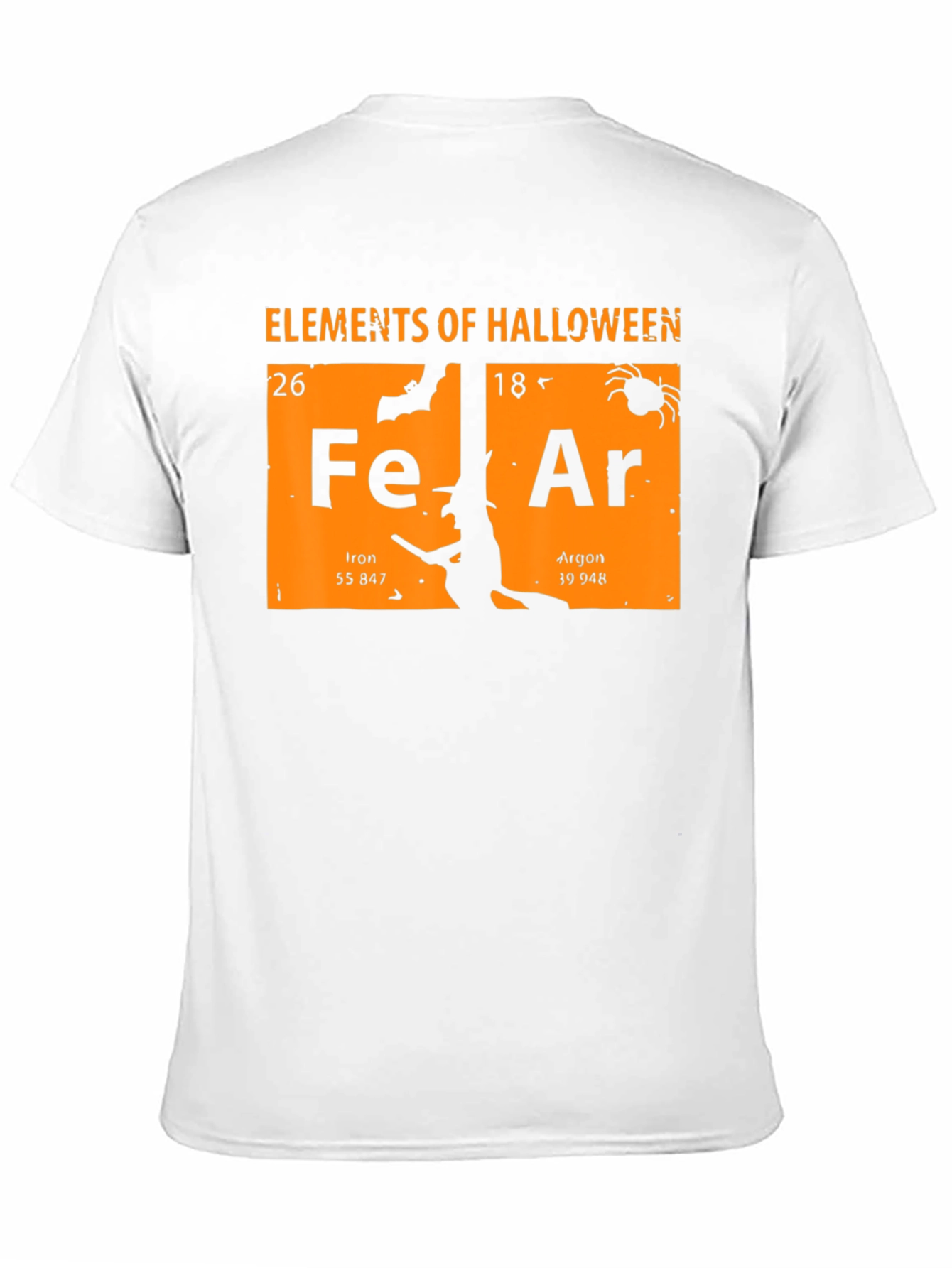 Elements of Halloween T-Shirt: Fear Periodic Table Design