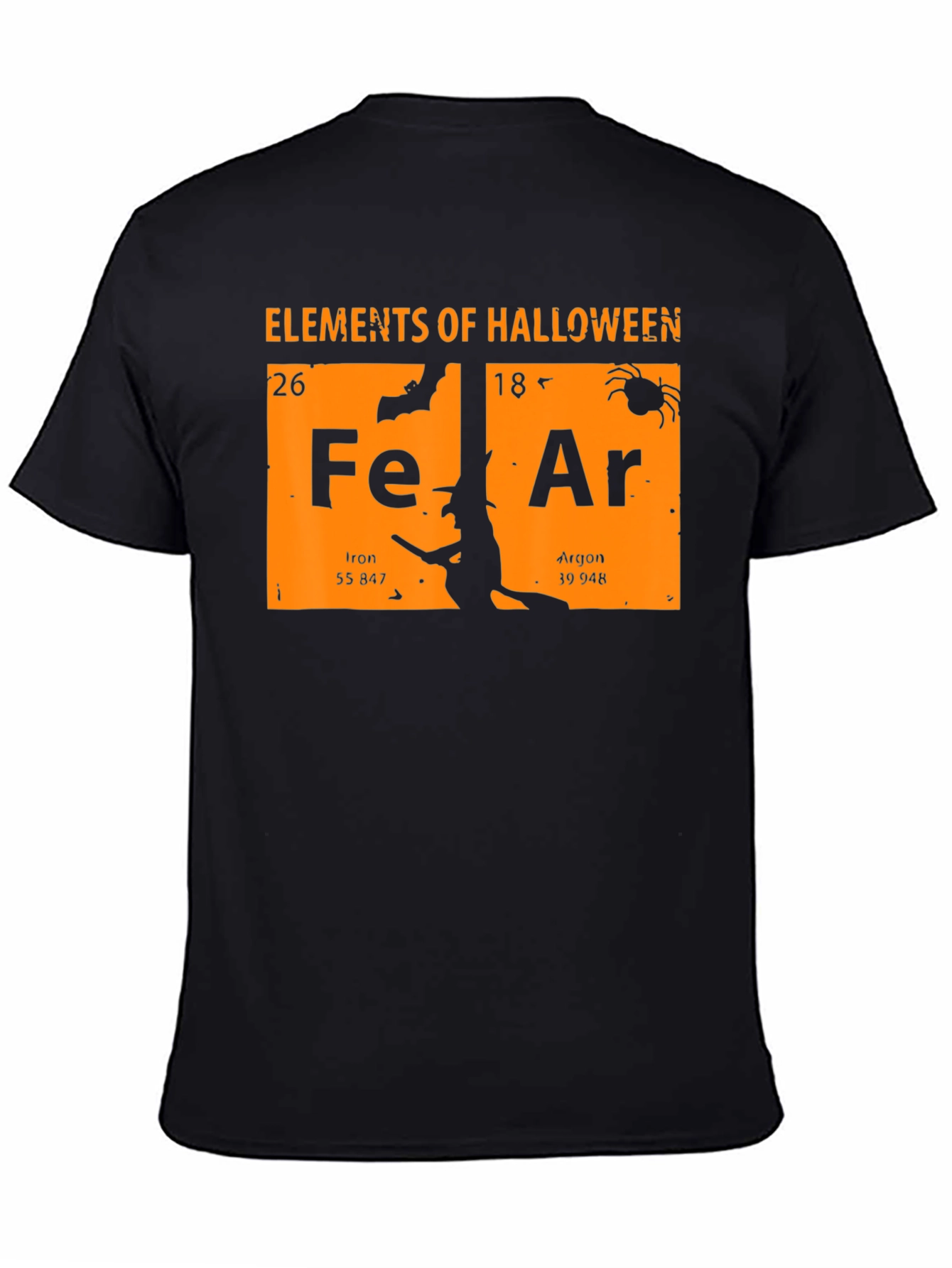 Elements of Halloween T-Shirt: Fear Periodic Table Design