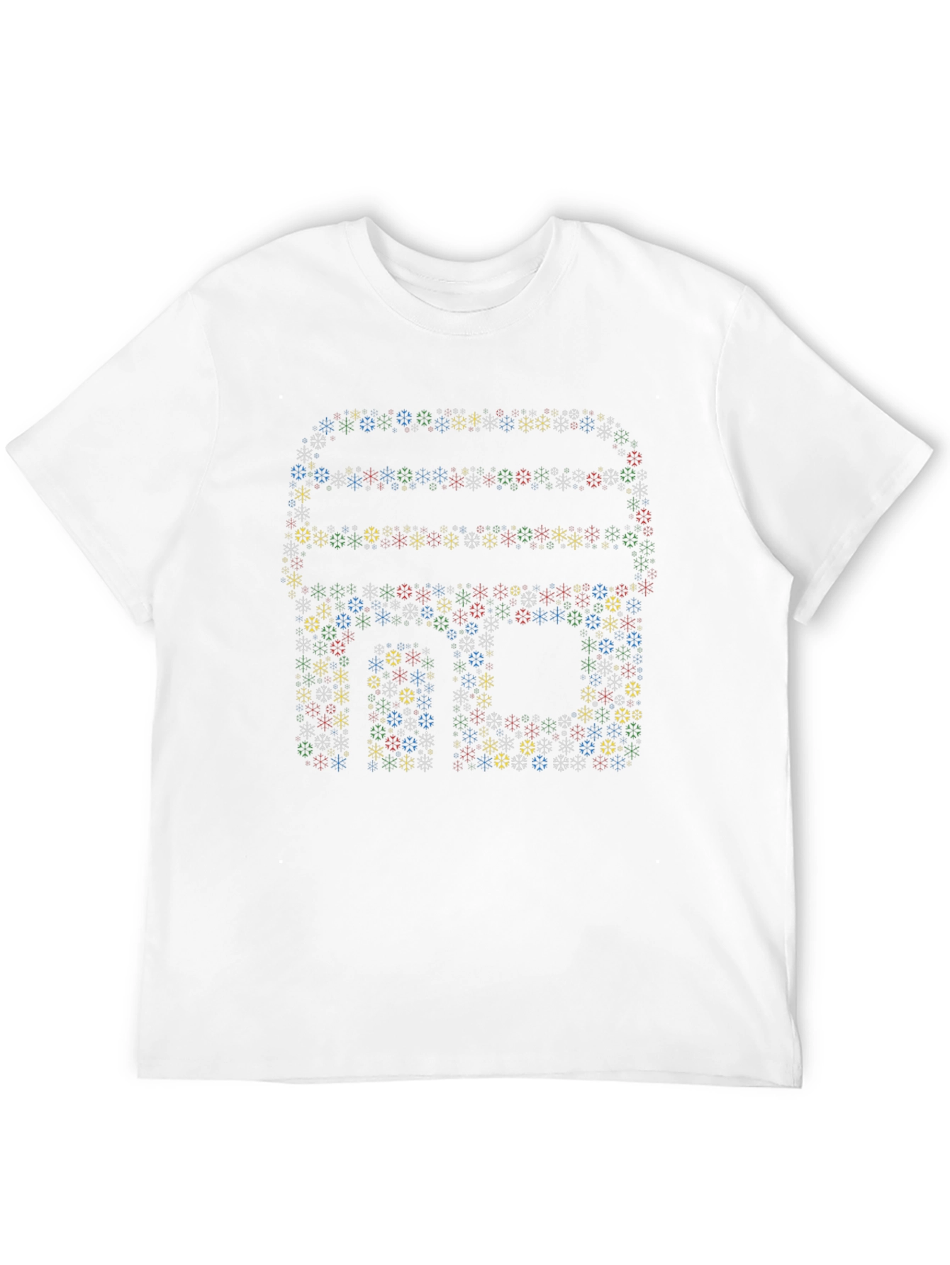Pixelated Bus Graphic Tee
