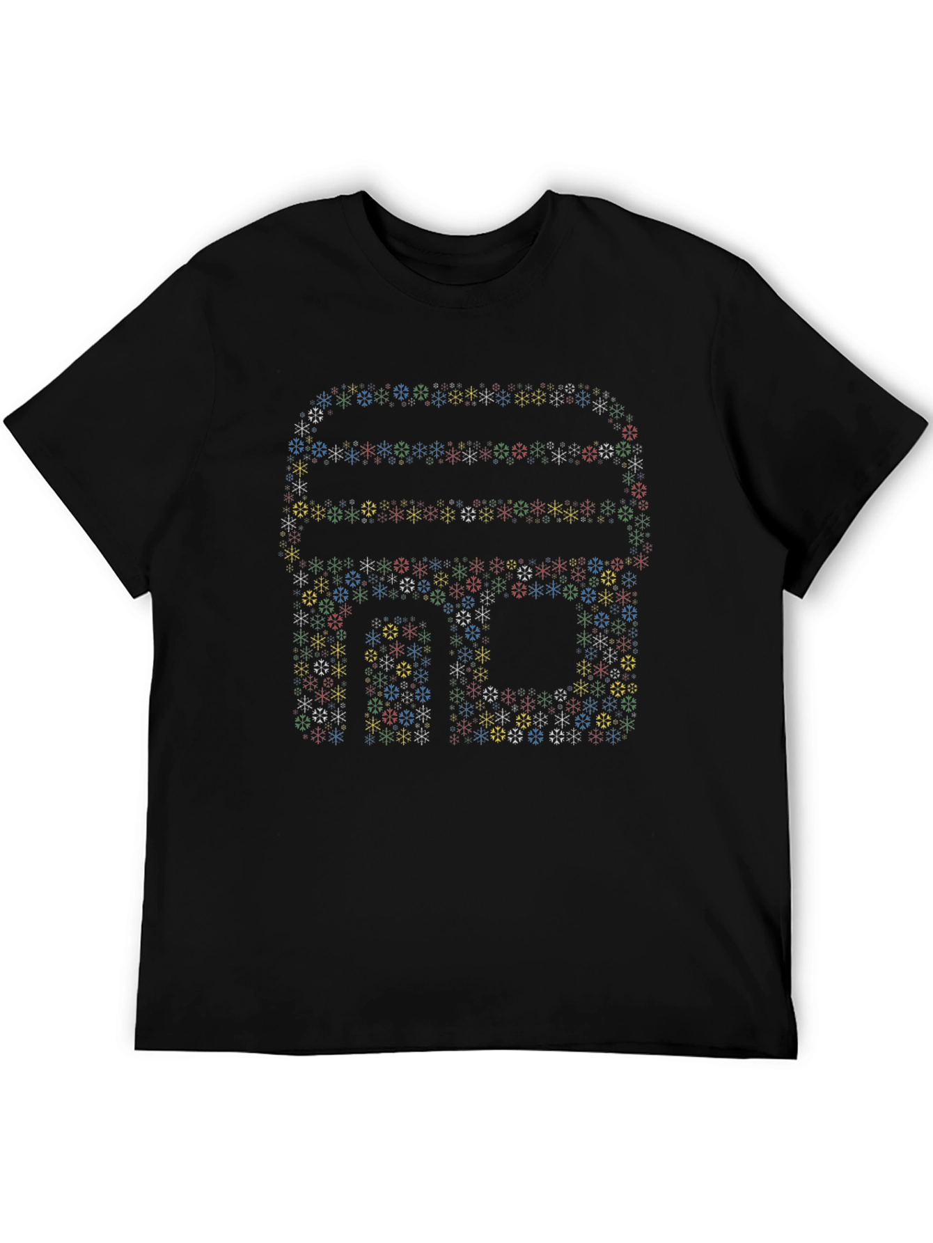 Pixelated Bus Graphic Tee