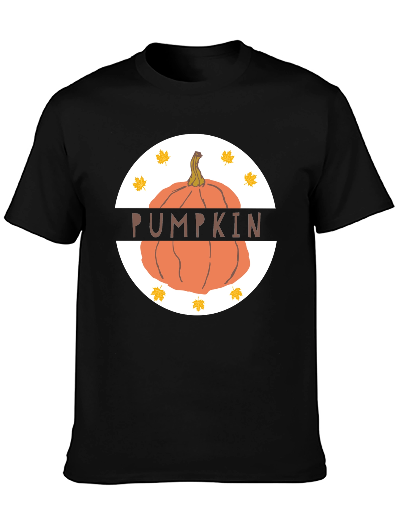 Pumpkin Graphic Tee - Fall Harvest Apparel