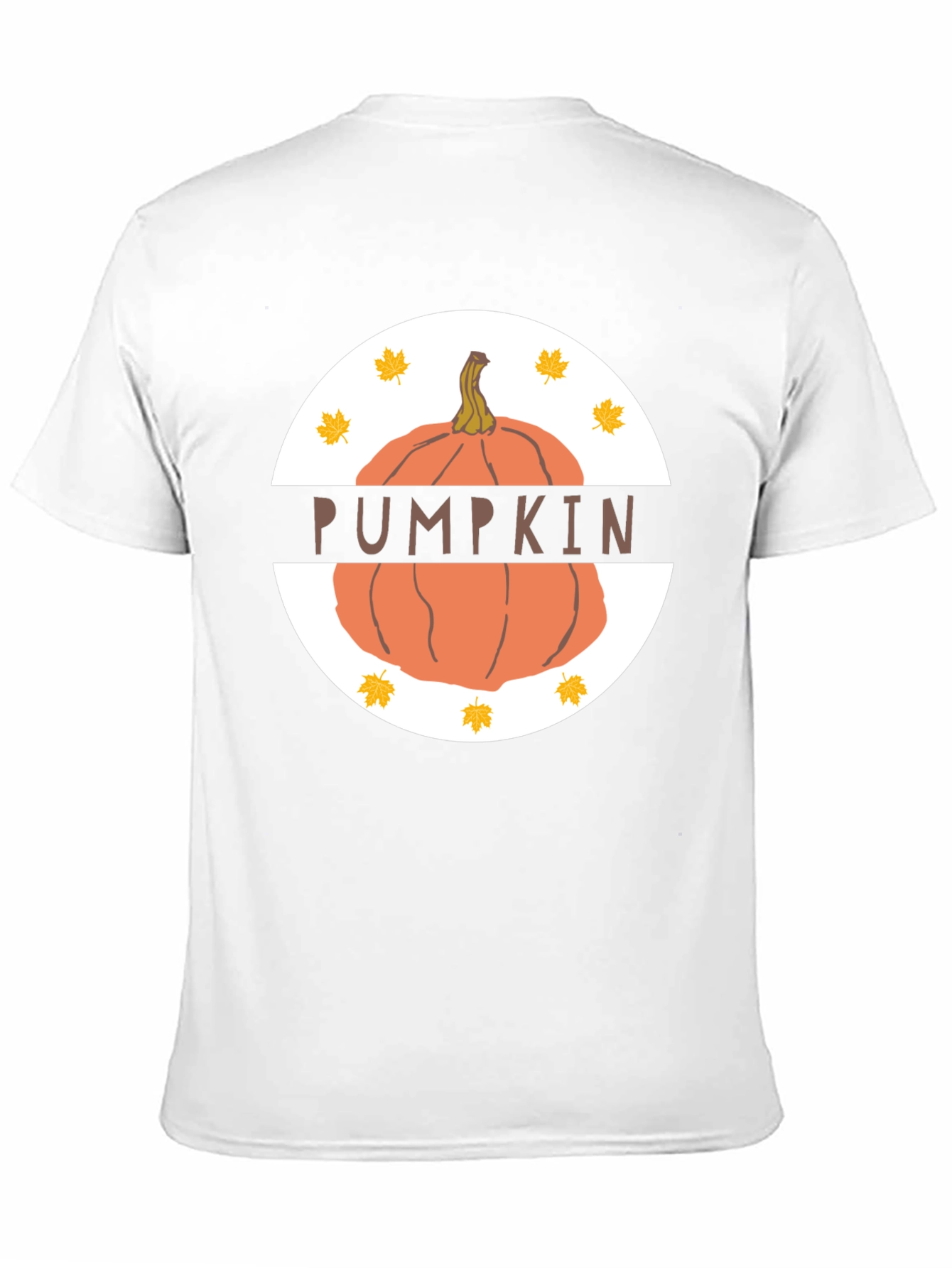 Pumpkin Graphic Tee - Fall Harvest Apparel