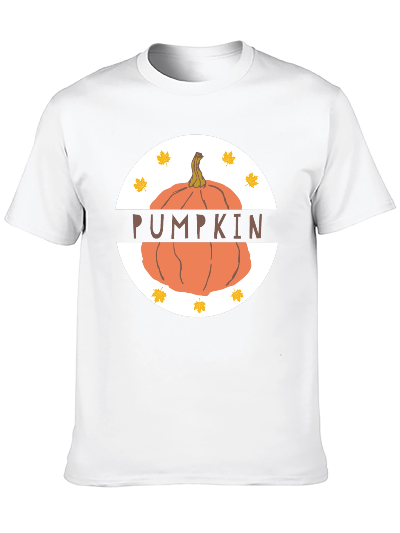 Pumpkin Graphic Tee - Fall Harvest Apparel