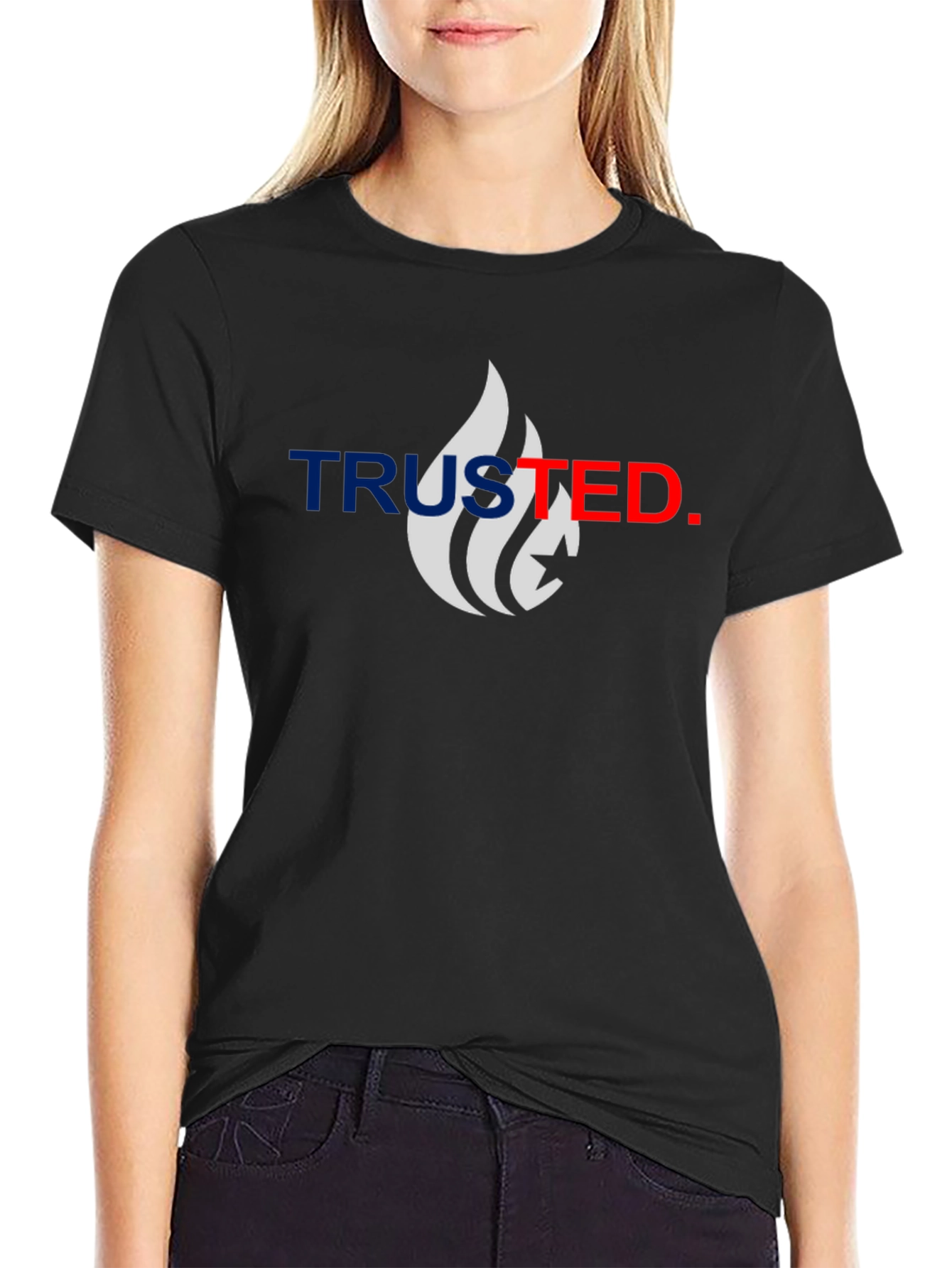 Trusted Graphic Tee - Patriotic Style T-Shirt