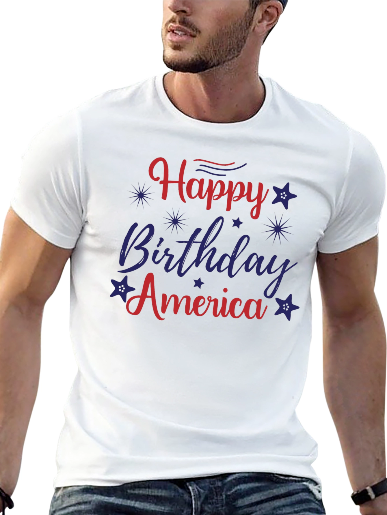 Happy Birthday America Patriotic T-Shirt