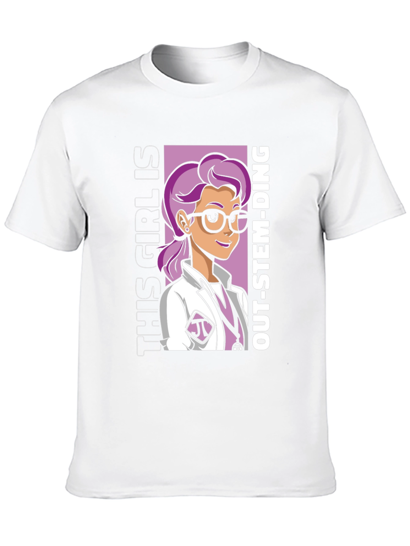 Out-STEM-Ding Girls T-Shirt - STEM Pride Tee