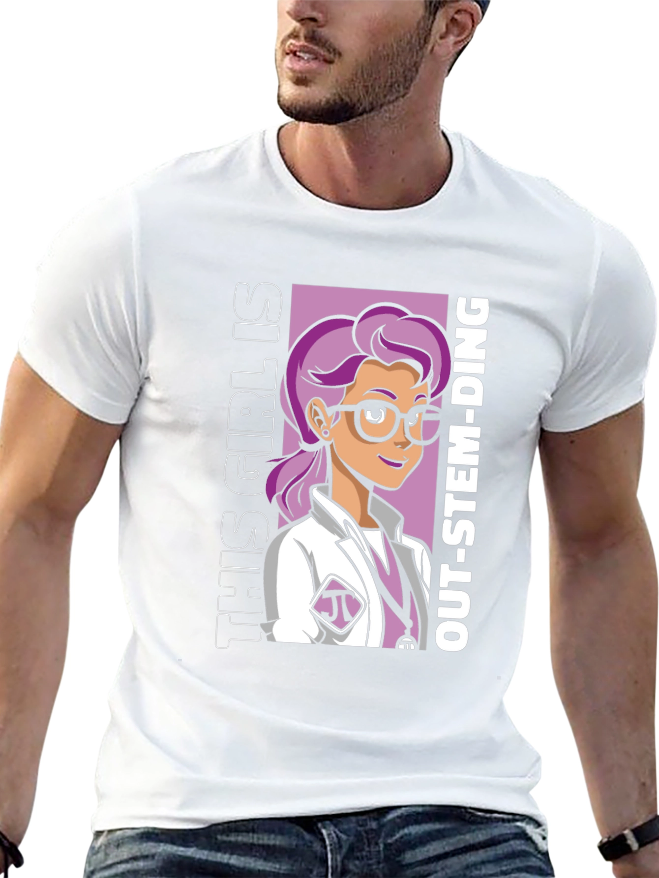 Out-STEM-Ding Girls T-Shirt - STEM Pride Tee