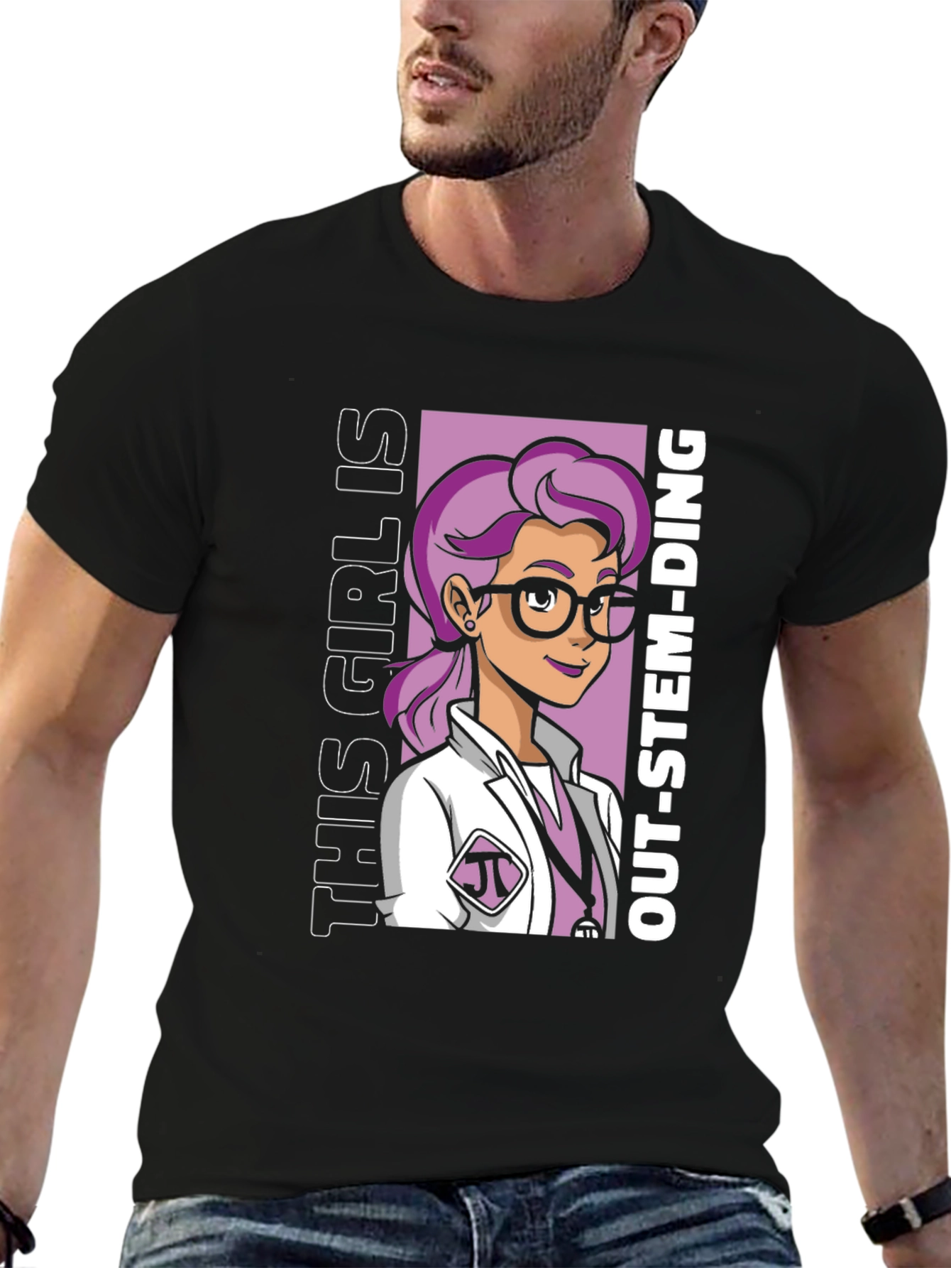 Out-STEM-Ding Girls T-Shirt - STEM Pride Tee