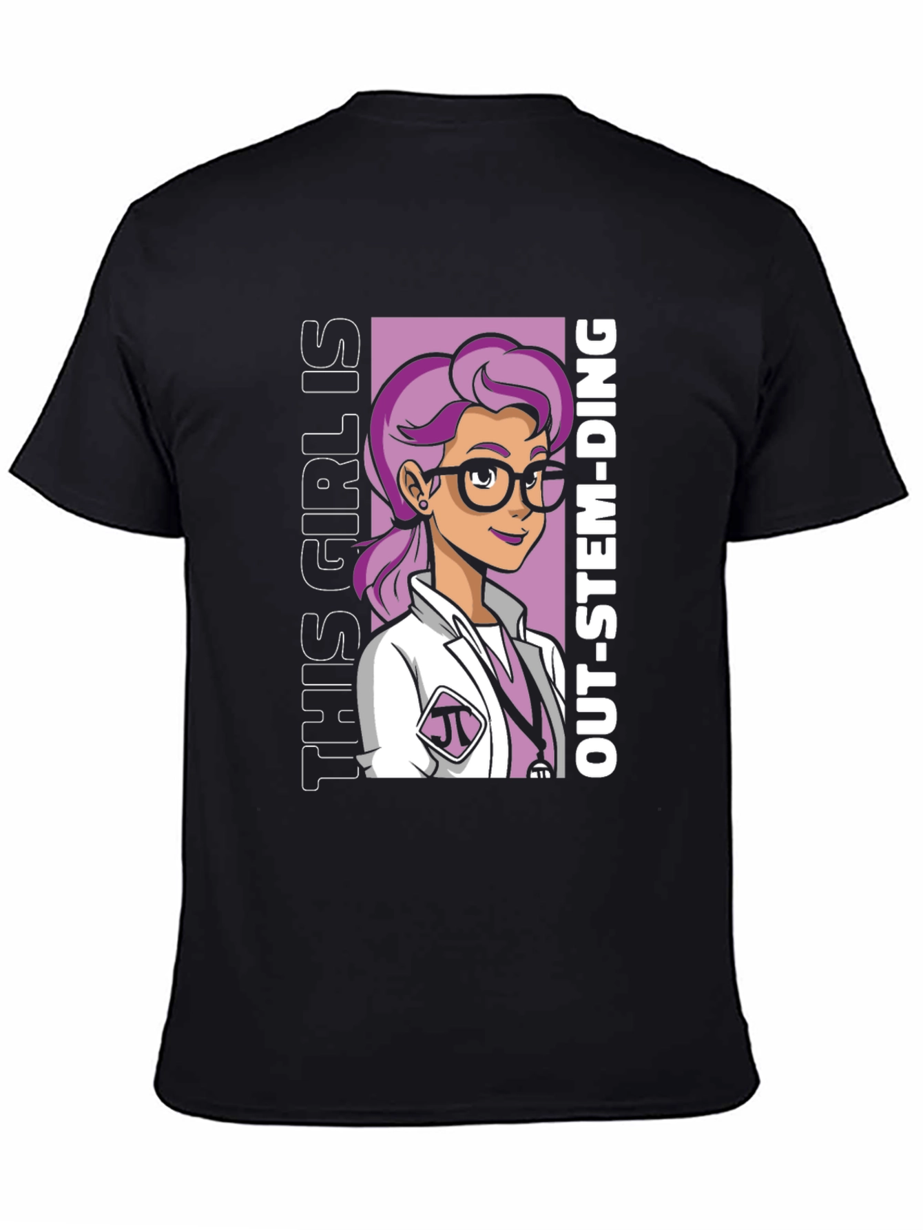 Out-STEM-Ding Girls T-Shirt - STEM Pride Tee