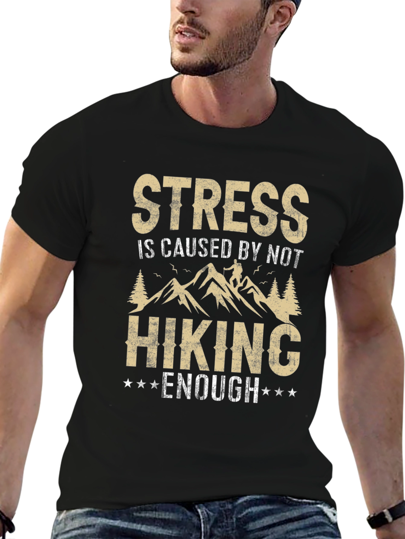 Hiking T-Shirt - Stress Relief