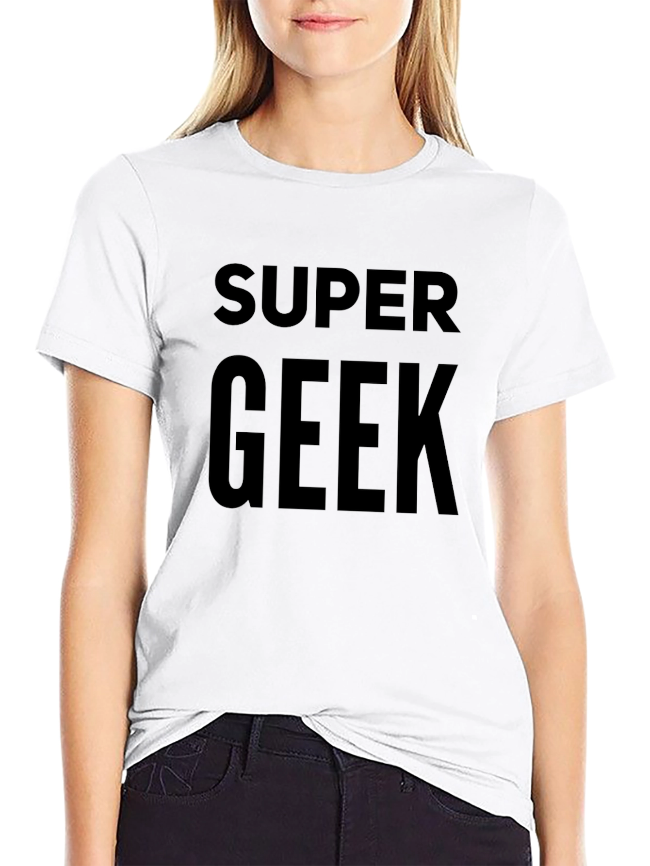 Super Geek Graphic Tee - Bold Statement Shirt
