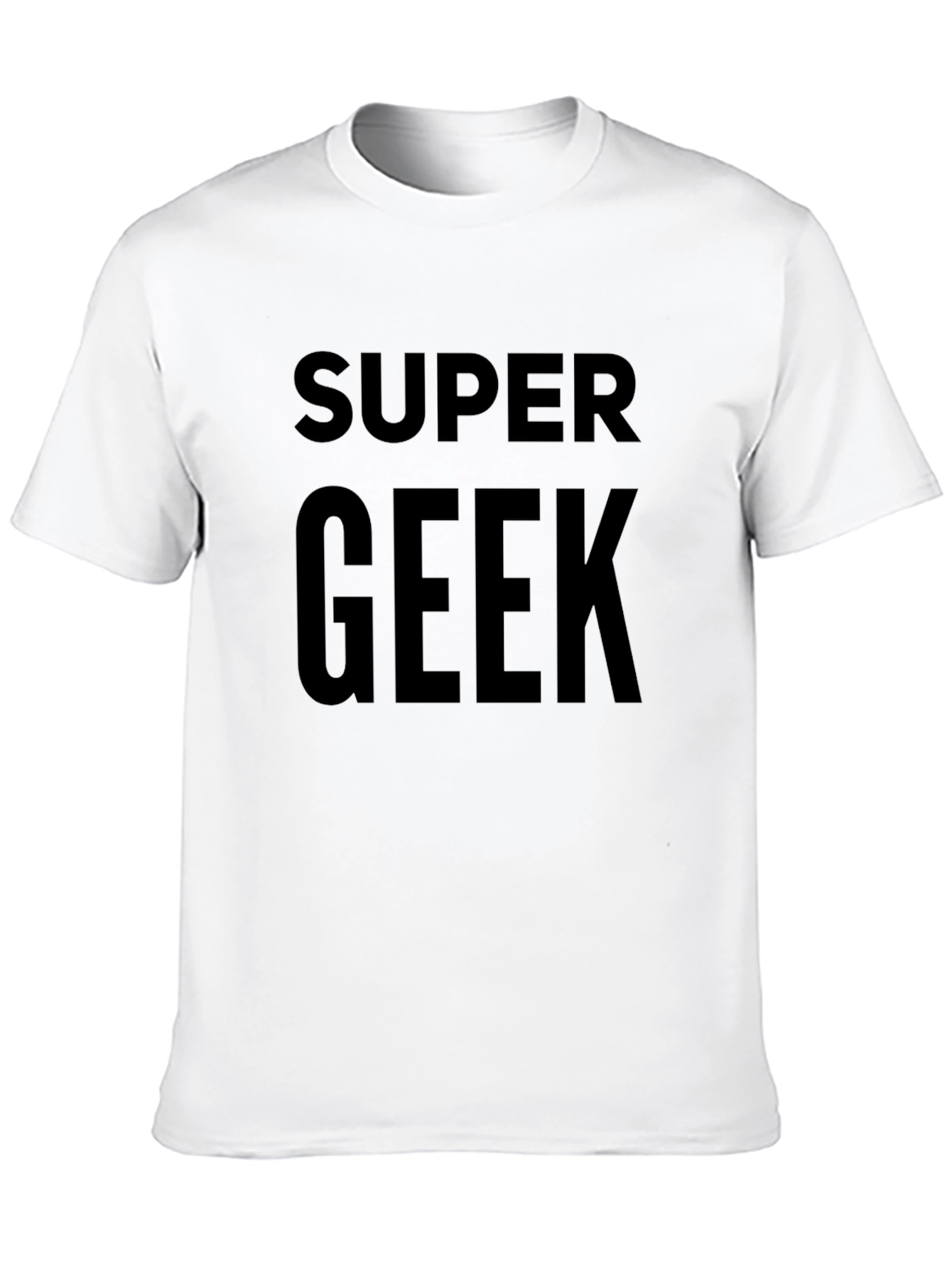 Super Geek Graphic Tee - Bold Statement Shirt