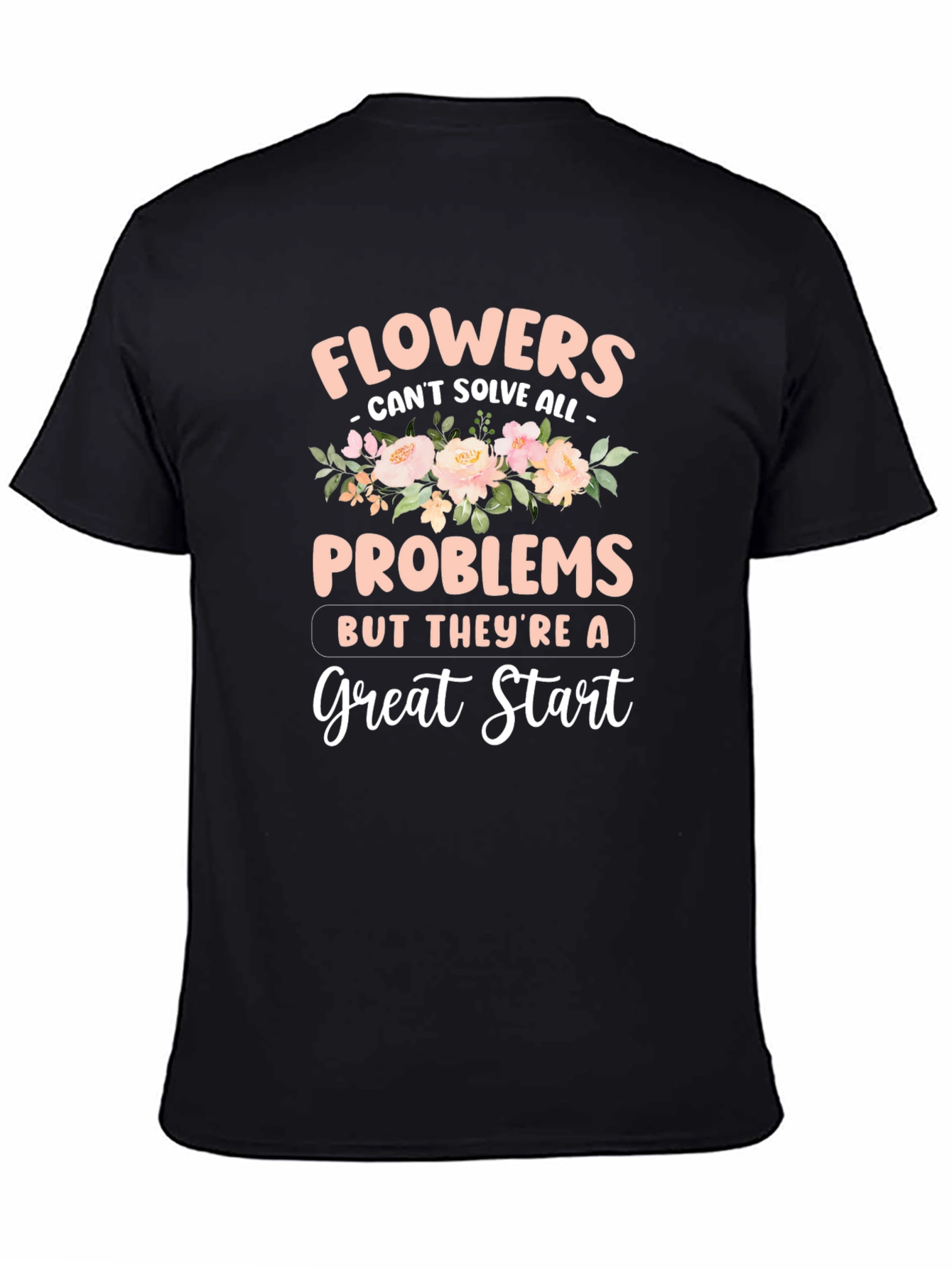 Floral Graphic T-Shirt: Great Start