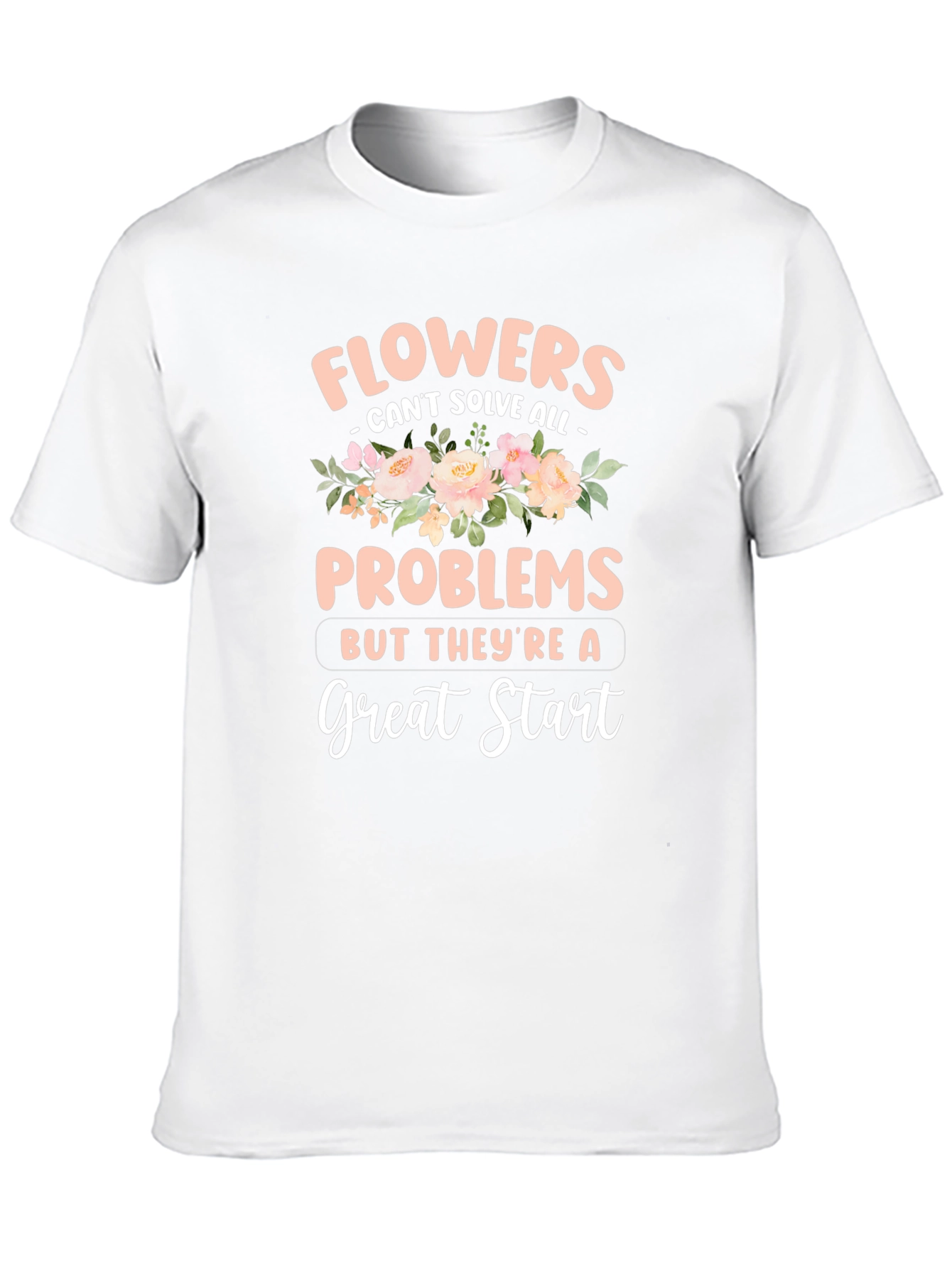 Floral Graphic T-Shirt: Great Start