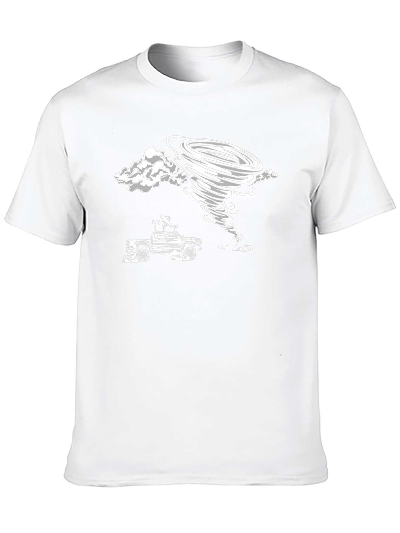 Tornado Chaser Black Graphic T-Shirt