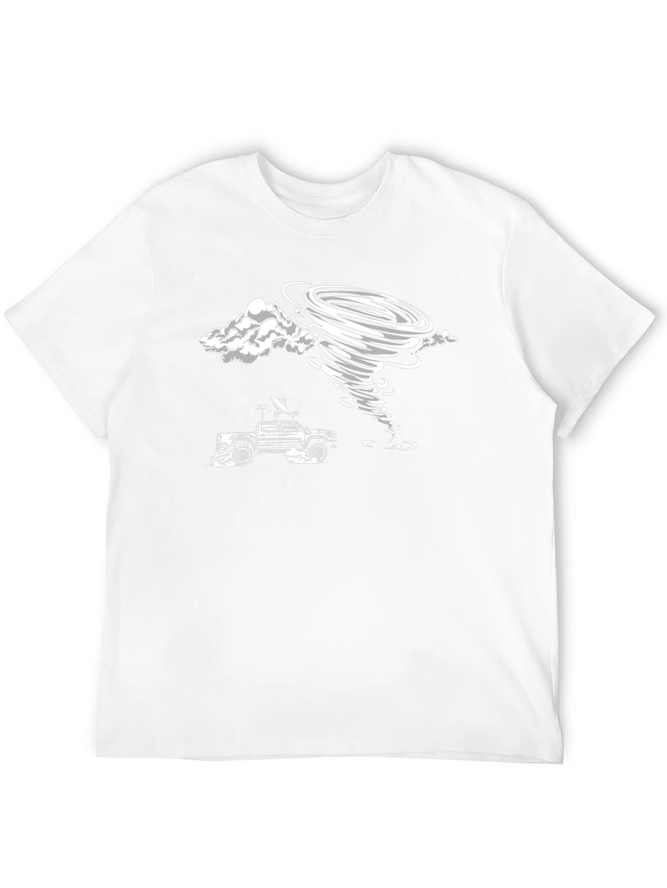 Tornado Chaser Black Graphic T-Shirt