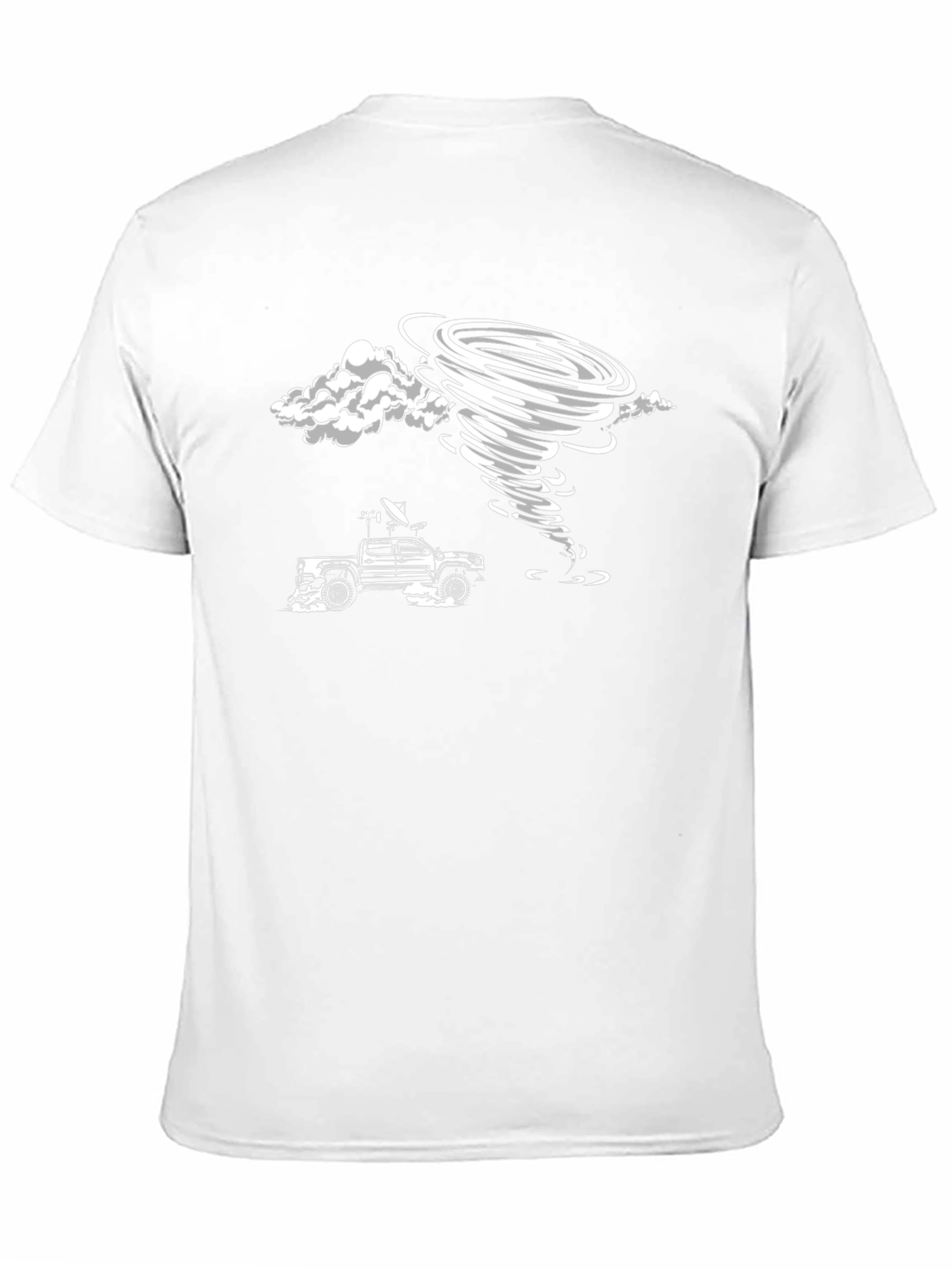 Tornado Chaser Black Graphic T-Shirt