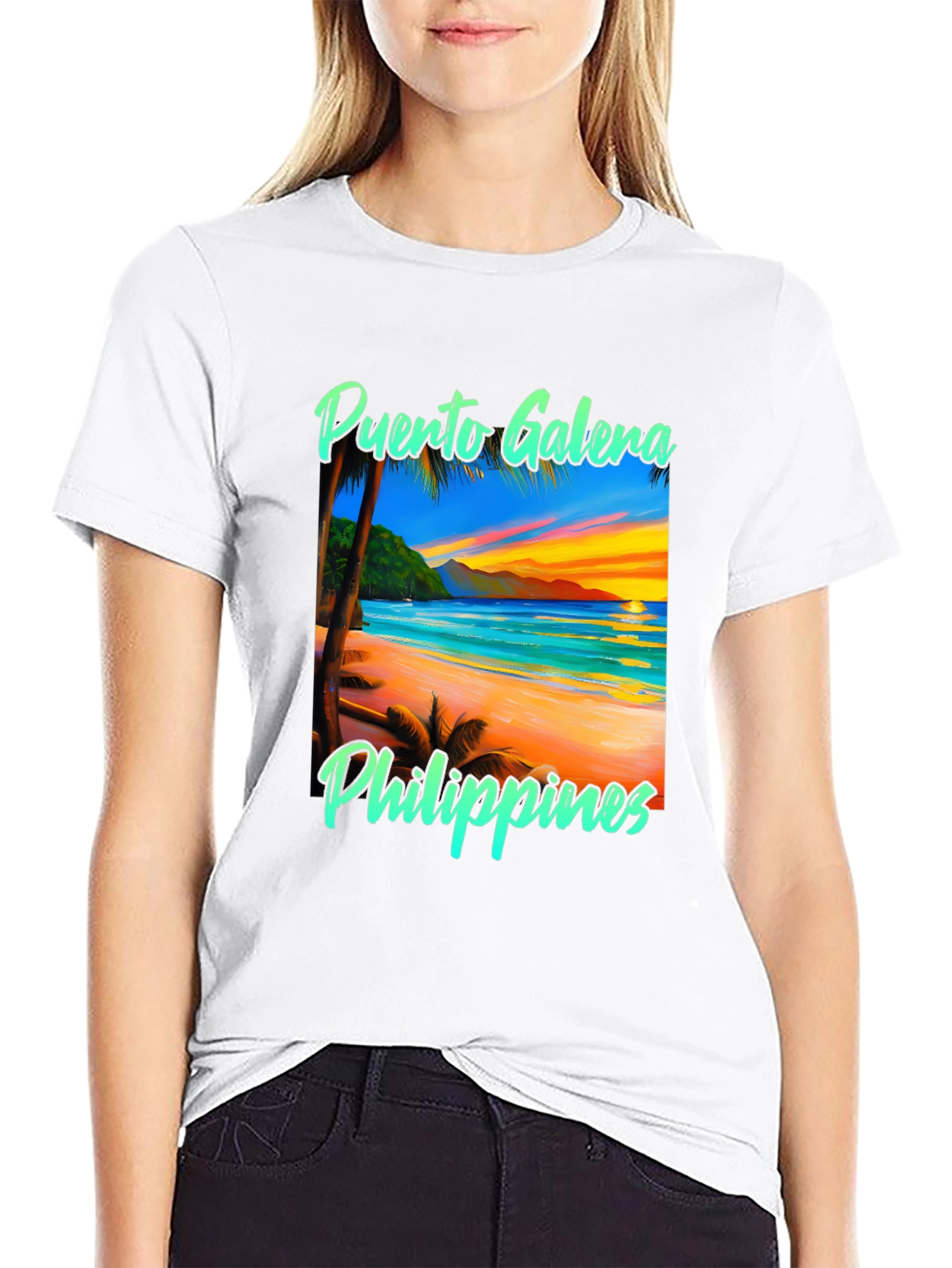 Puerto Galera Philippines Beach T-Shirt