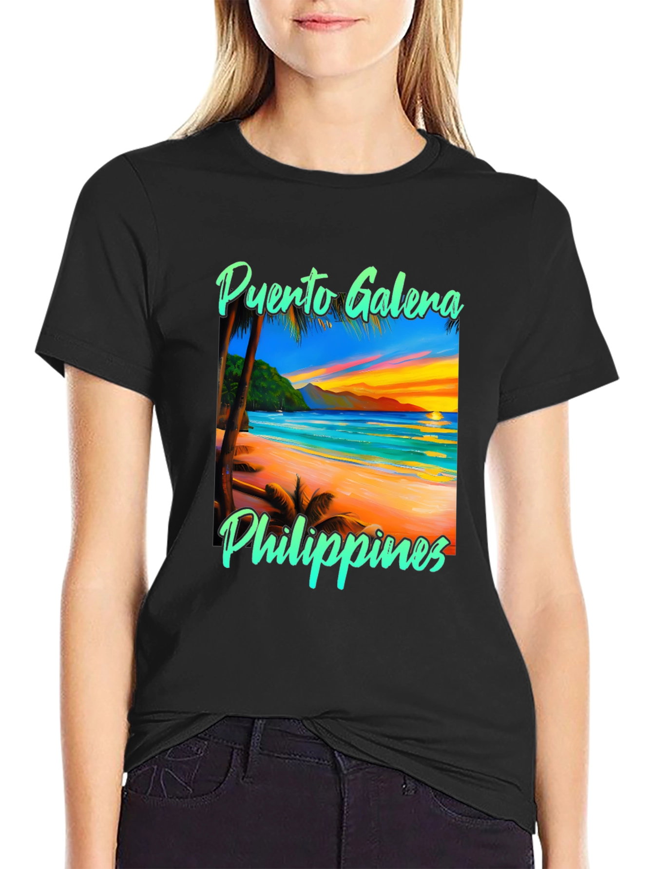 Puerto Galera Philippines Beach T-Shirt