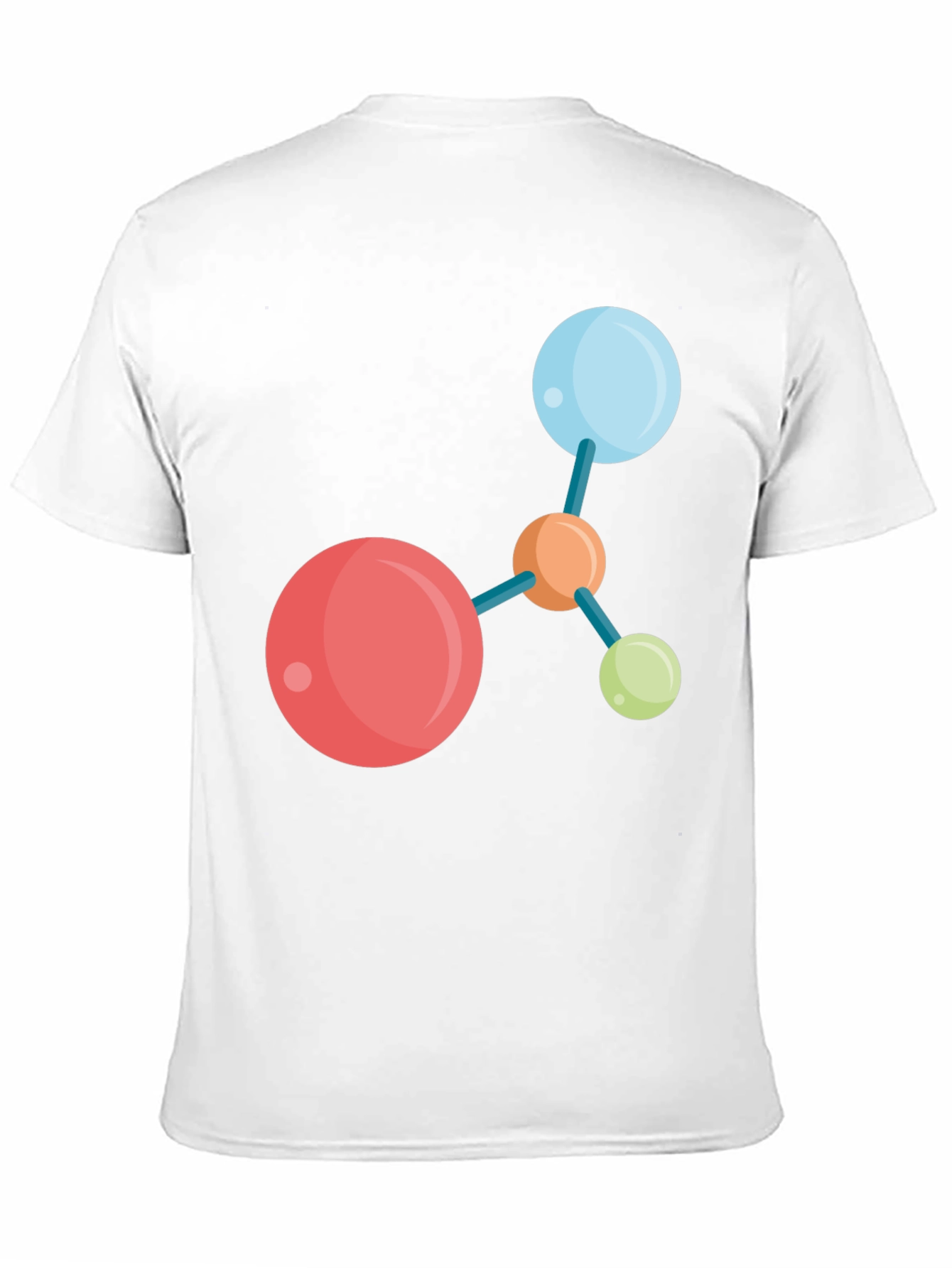 Cool Molecule Graphic Tee - Trendy Science Shirt
