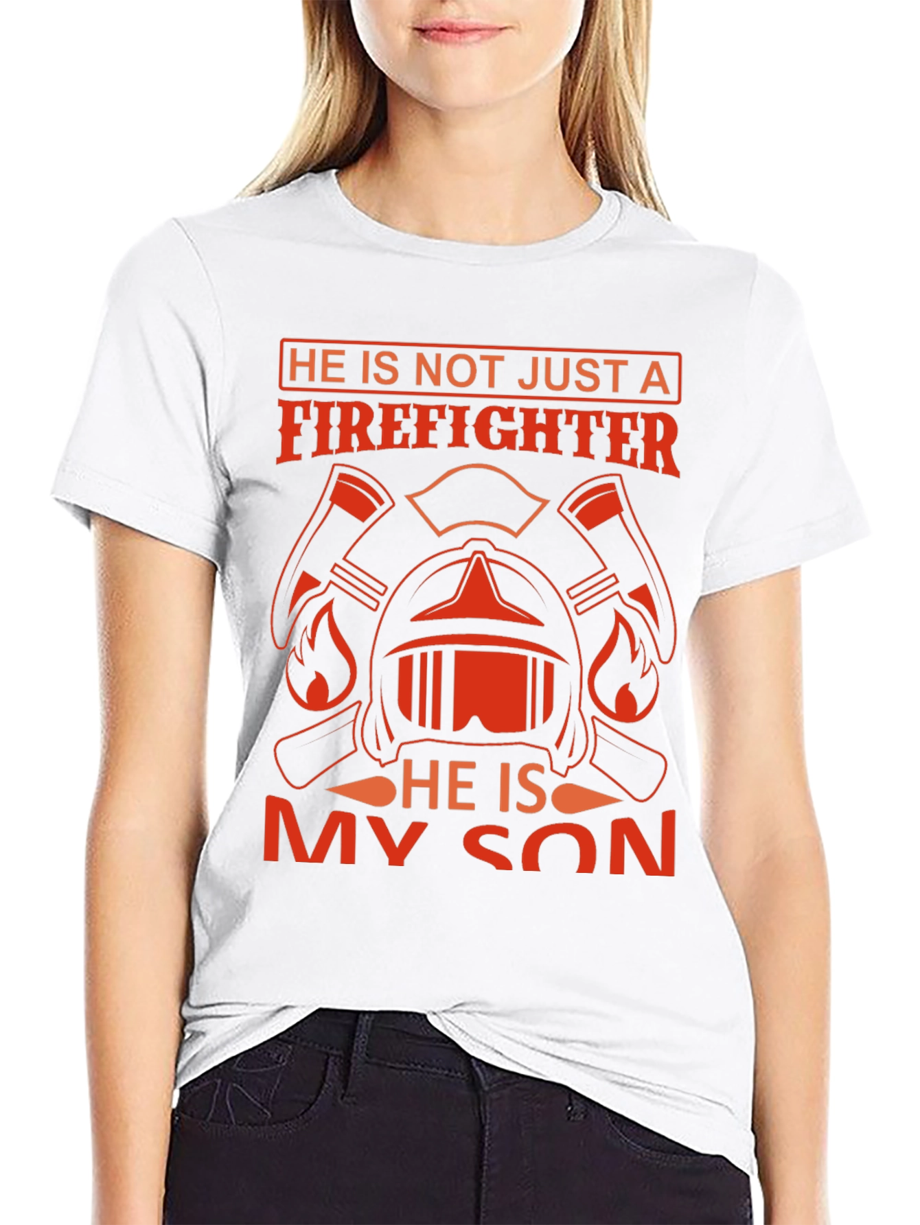 Firefighters Son T-Shirt - Heroic Pride