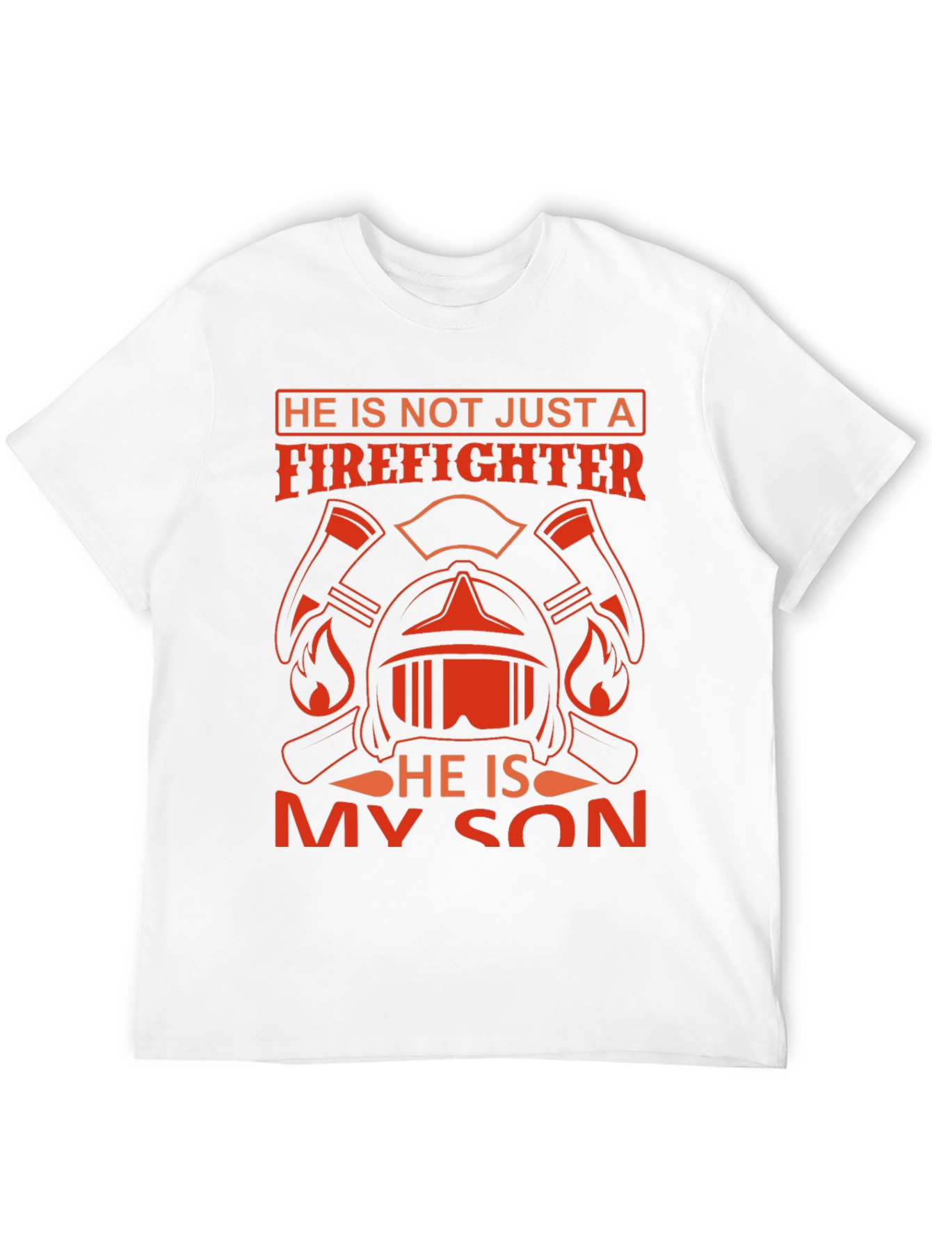 Firefighters Son T-Shirt - Heroic Pride