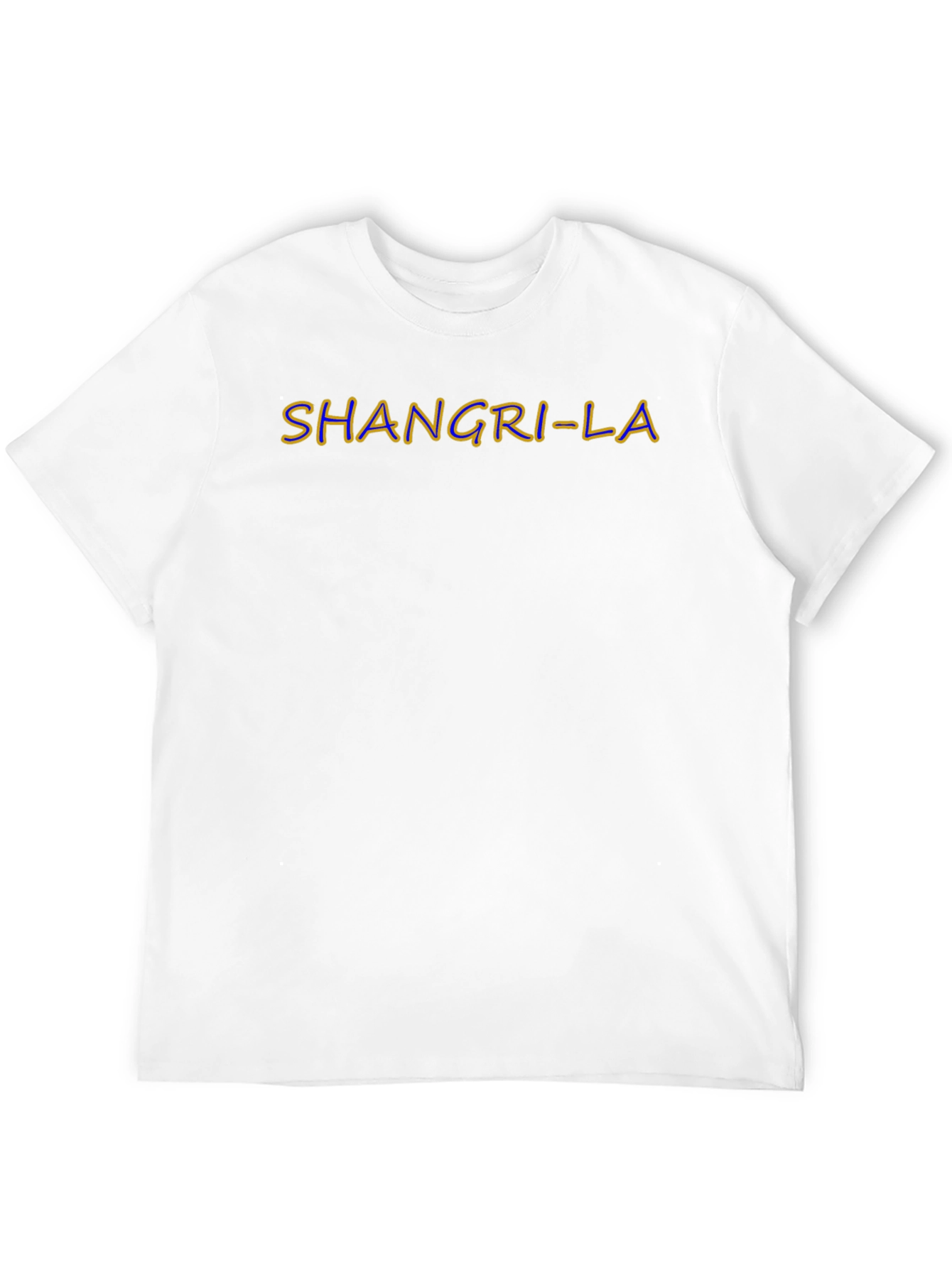 Shangri-La Black Graphic T-Shirt
